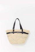 COPERNI BEIGE PALM BUCKET BAG