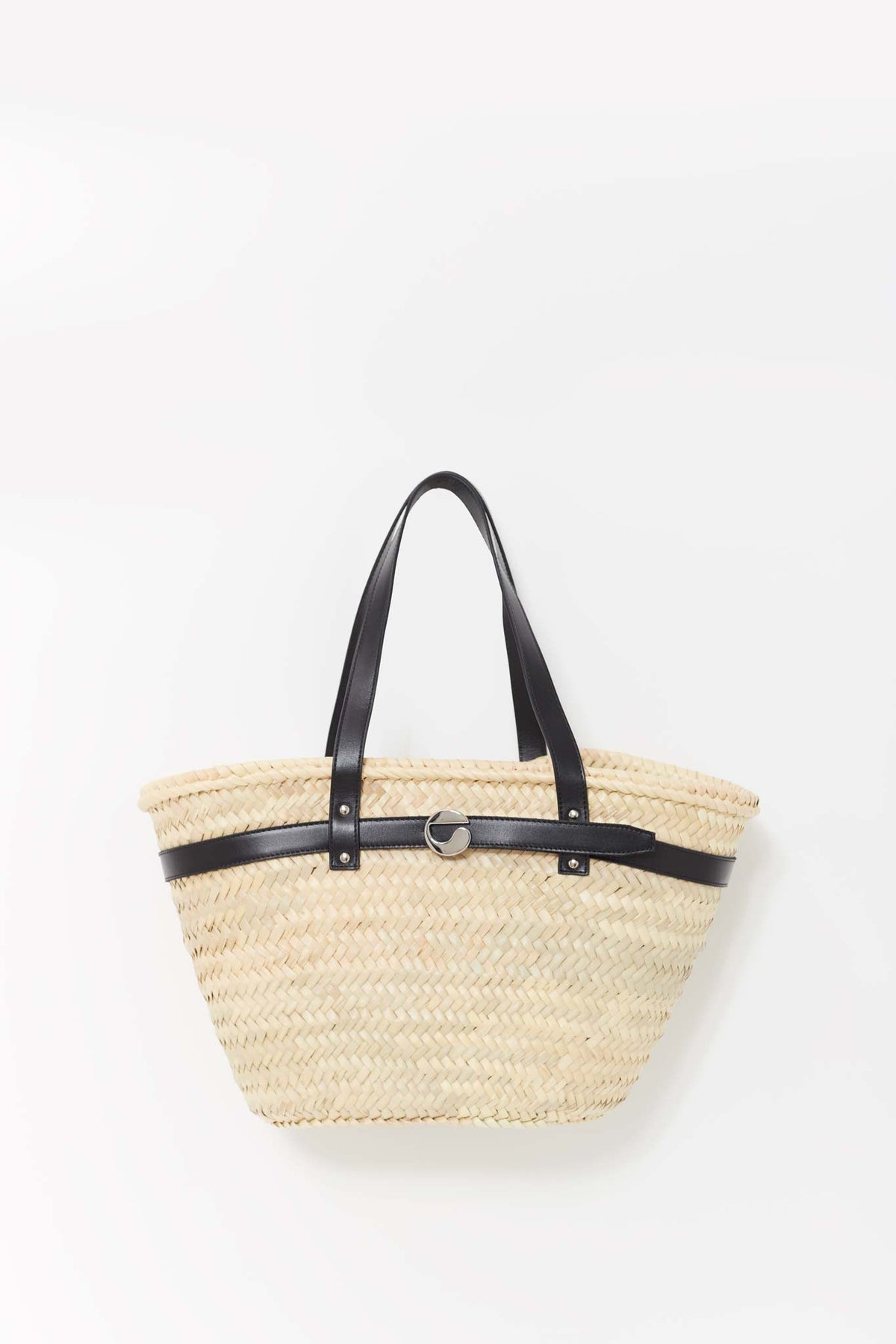 COPERNI BEIGE PALM BUCKET BAG
