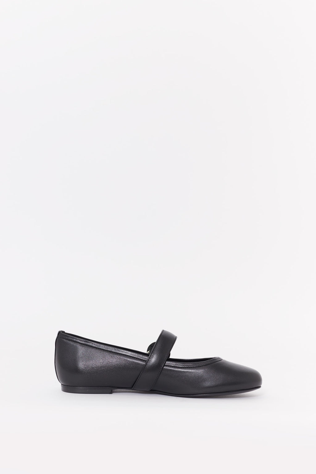 COPERNI BLACK BALLERINA BELT FLAT