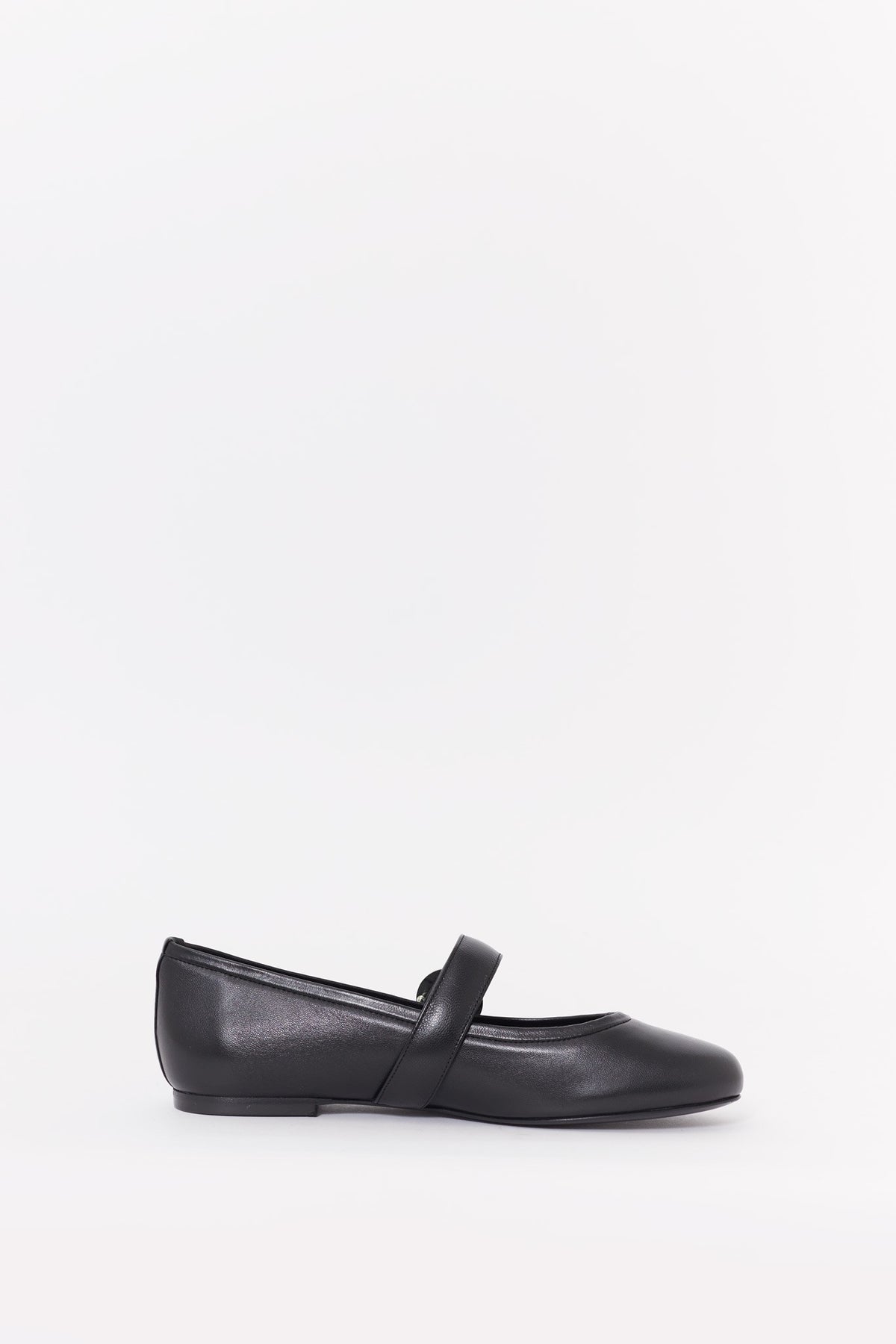 COPERNI BLACK BALLERINA BELT FLAT