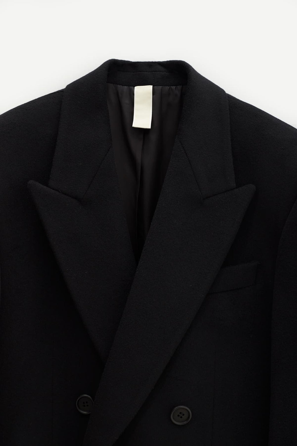 SUNFLOWER BLACK DB COAT
