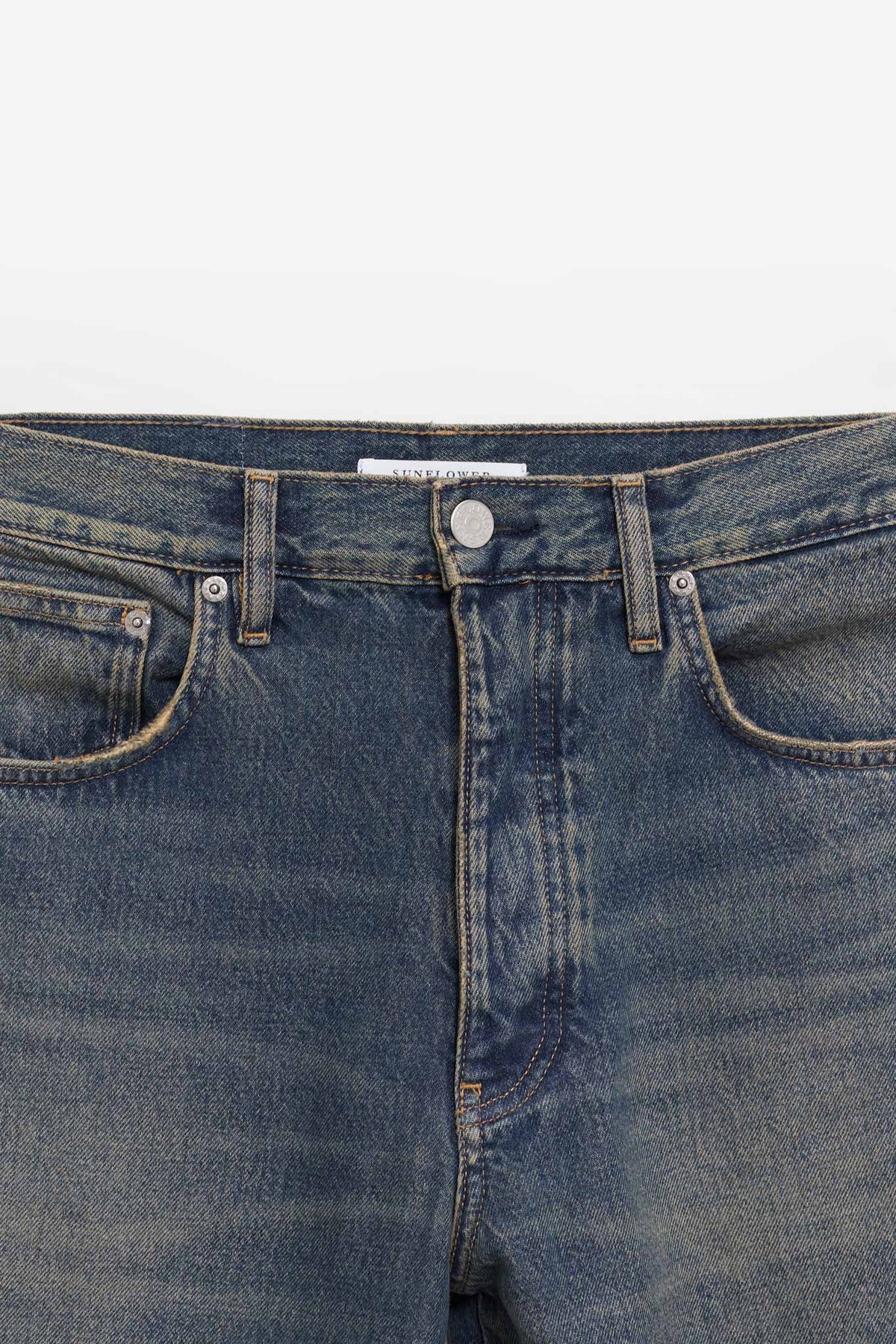 SUNFLOWER DIRTY BLUE WIDE TWIST JEANS