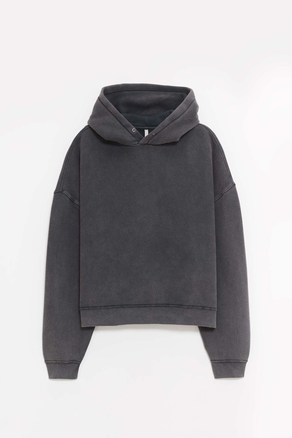 SUNFLOWER ANTRACITE WASHED HOOD SWEAT HOODIE