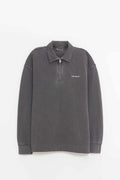 CARHARTT WIP BLACK WHITE PIQUE SCRIPT SWEATSHIRT