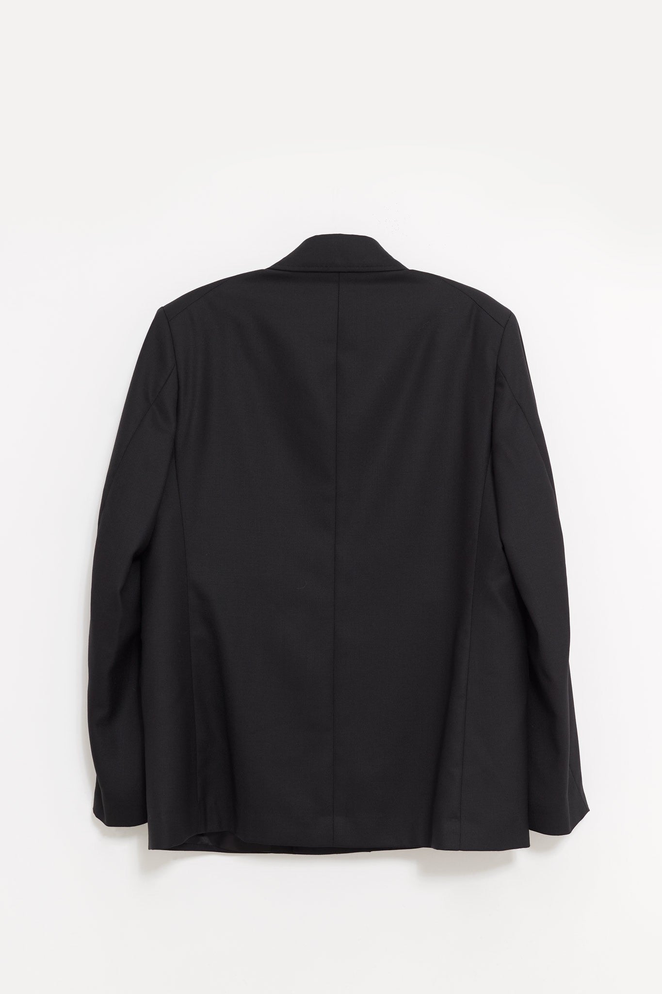 OUR LEGACY BLACK PANAMA UNCONSTRUCTED DB BLAZER