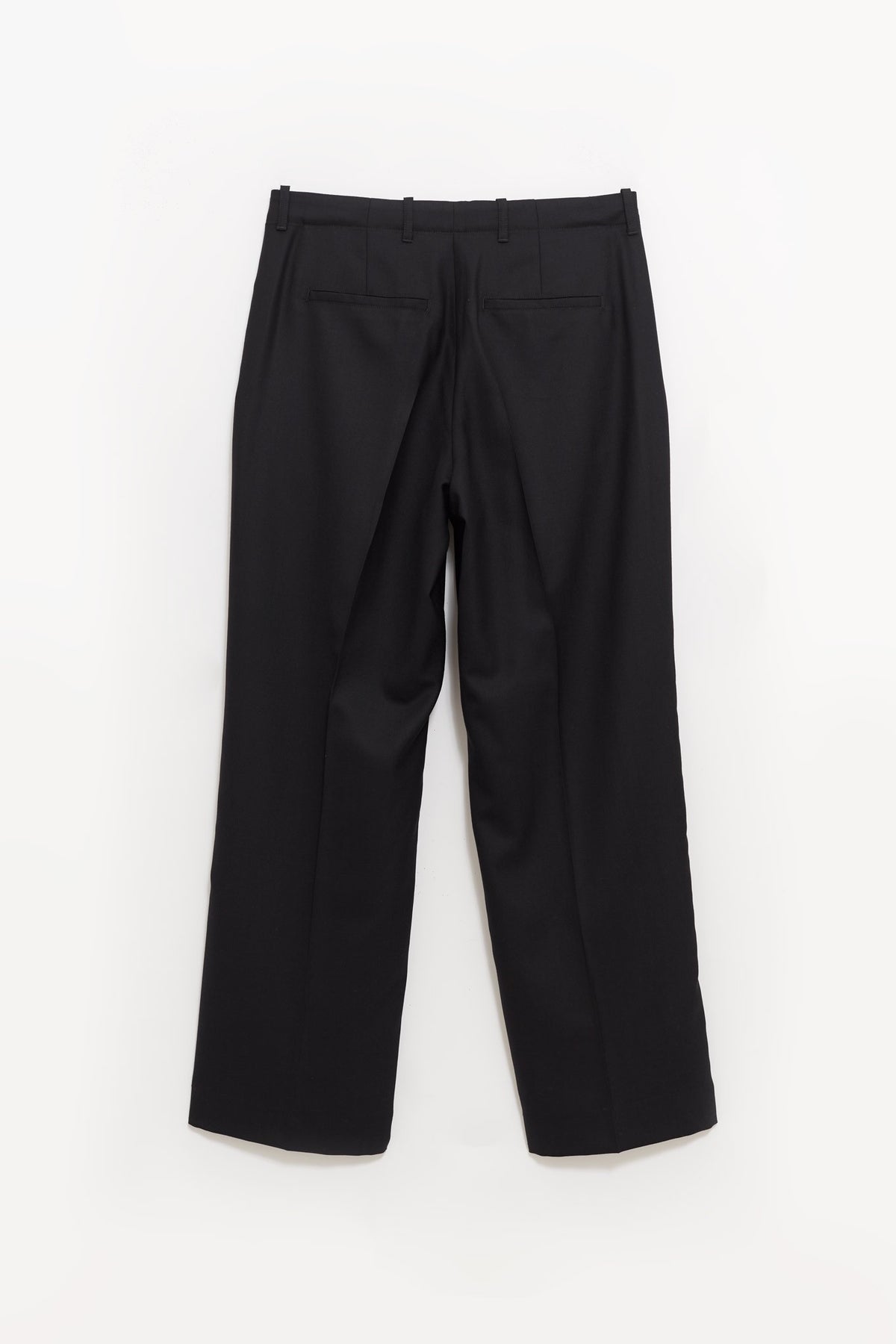 OUR LEGACY BLACK PANAMA BORROWED CHINO TROUSER