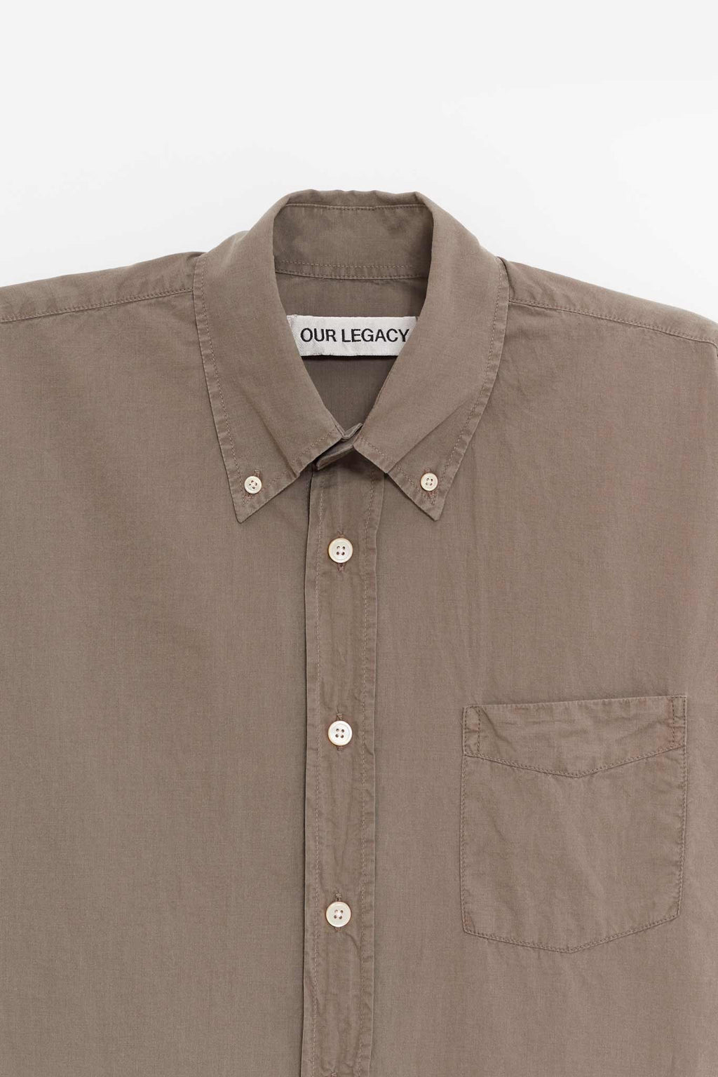 OUR LEGACY CLAY BORROWED BD SHIRT