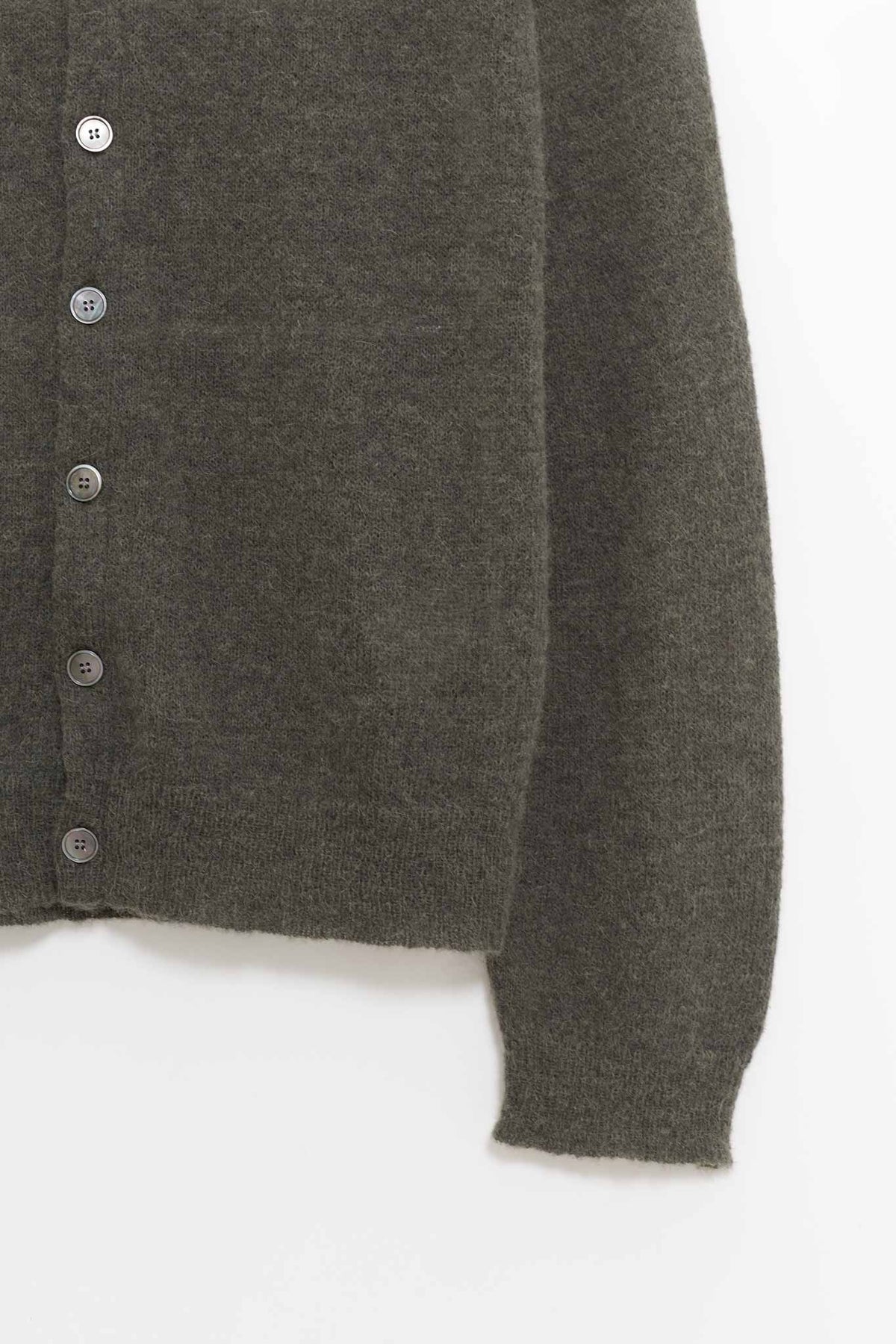 OUR LEGACY MOSS GREEN EVENING POLO