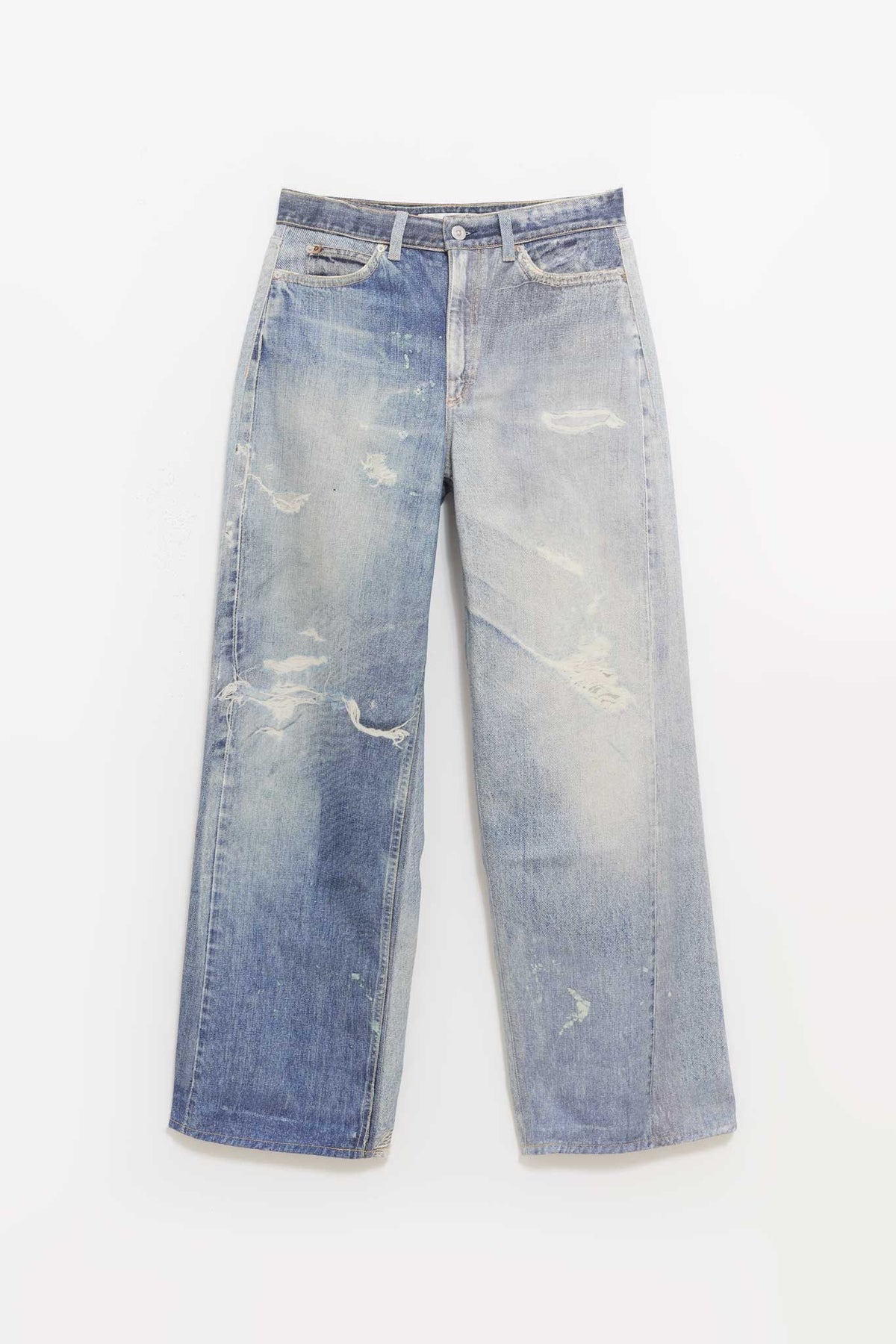 OUR LEGACY DIGITAL DENIM PRINT FULL CUT TROUSER