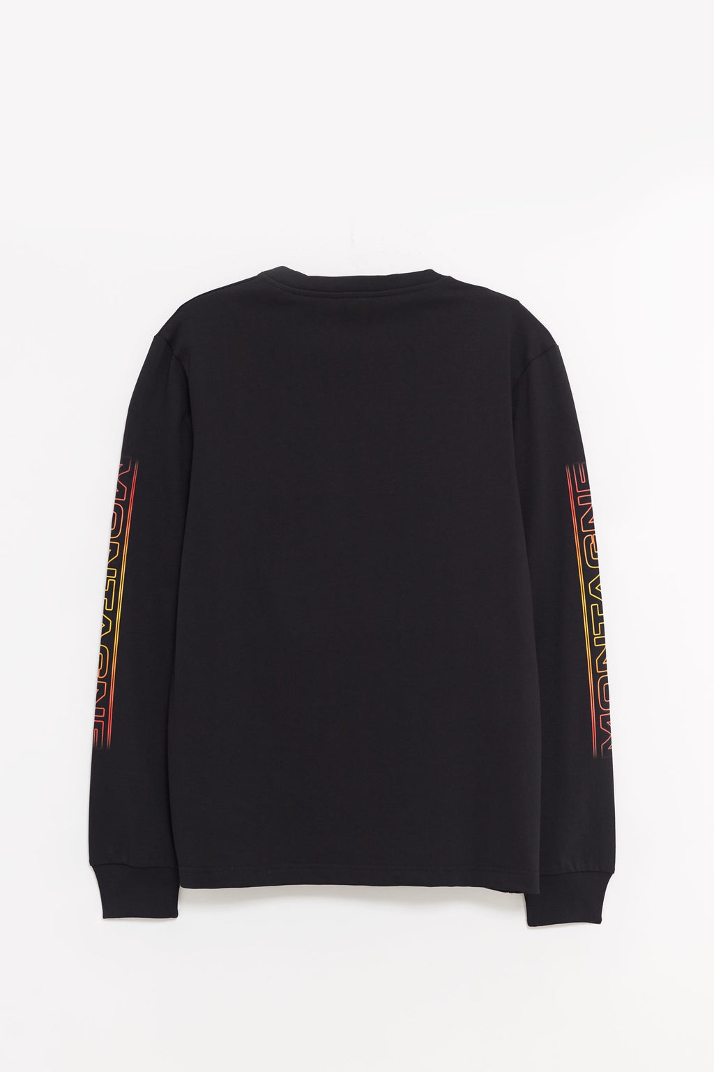 CASABLANCA BLACK SKI PRINTED LONG SLEEVE T SHIRT