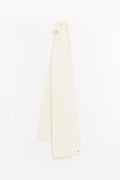 CASABLANCA WHITE HALF CARDIGAN SCARF