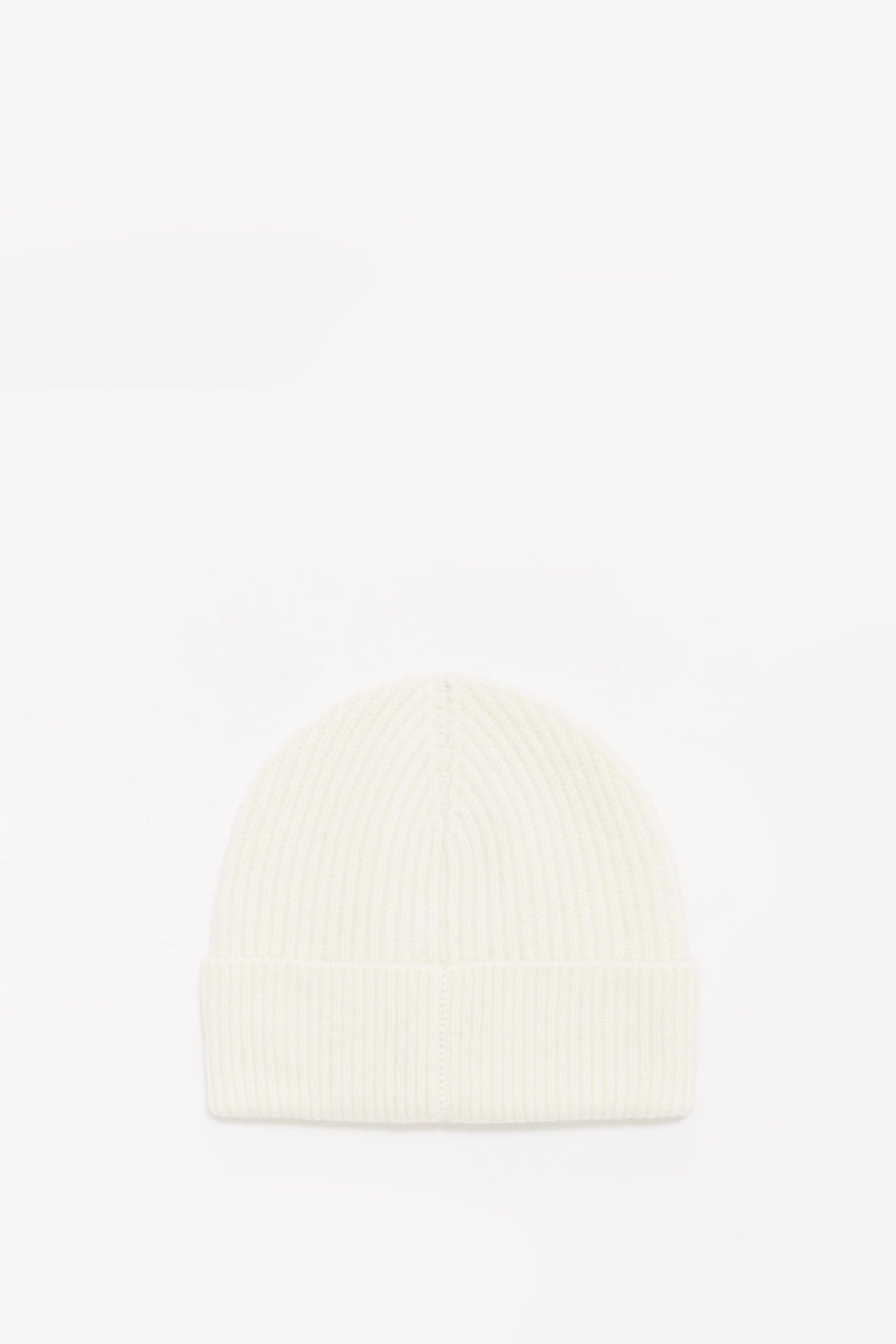 CASABLANCA WHITE HALF CARDIGAN BEANIE