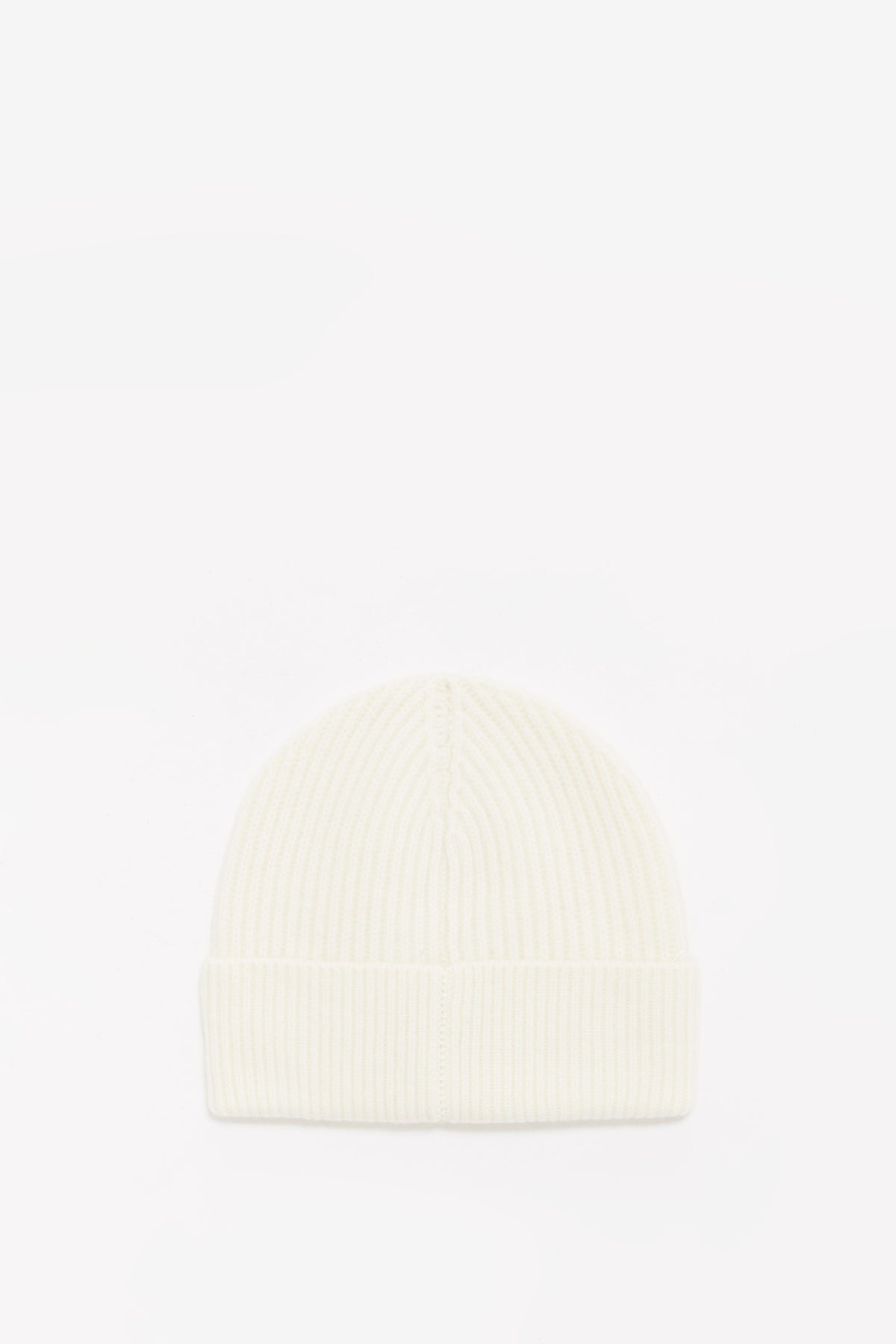 CASABLANCA WHITE HALF CARDIGAN BEANIE