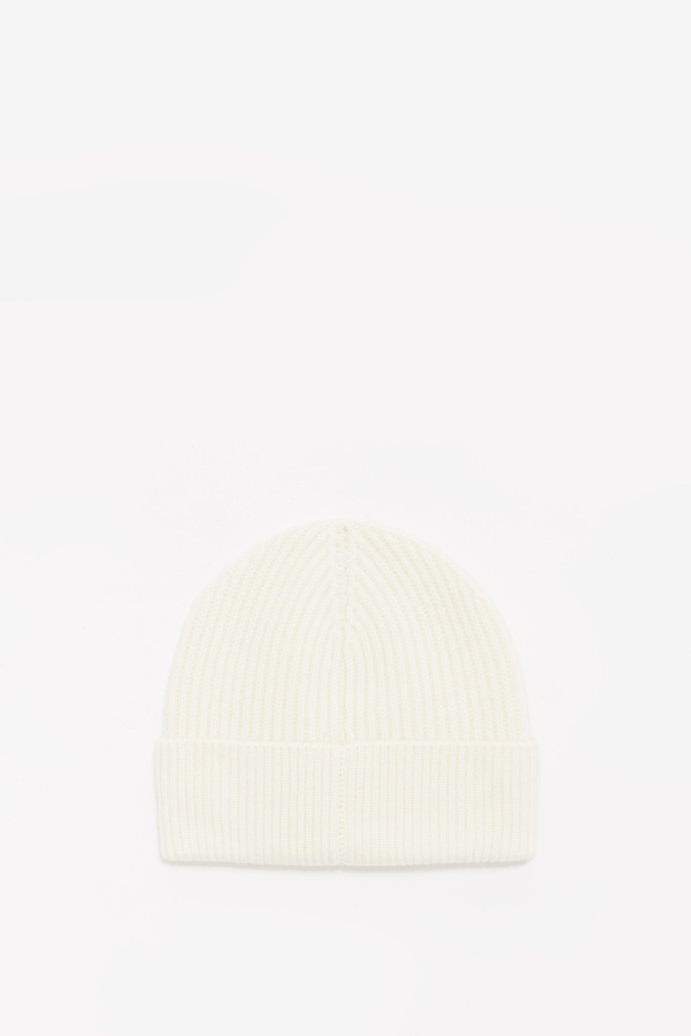 CASABLANCA WHITE HALF CARDIGAN BEANIE