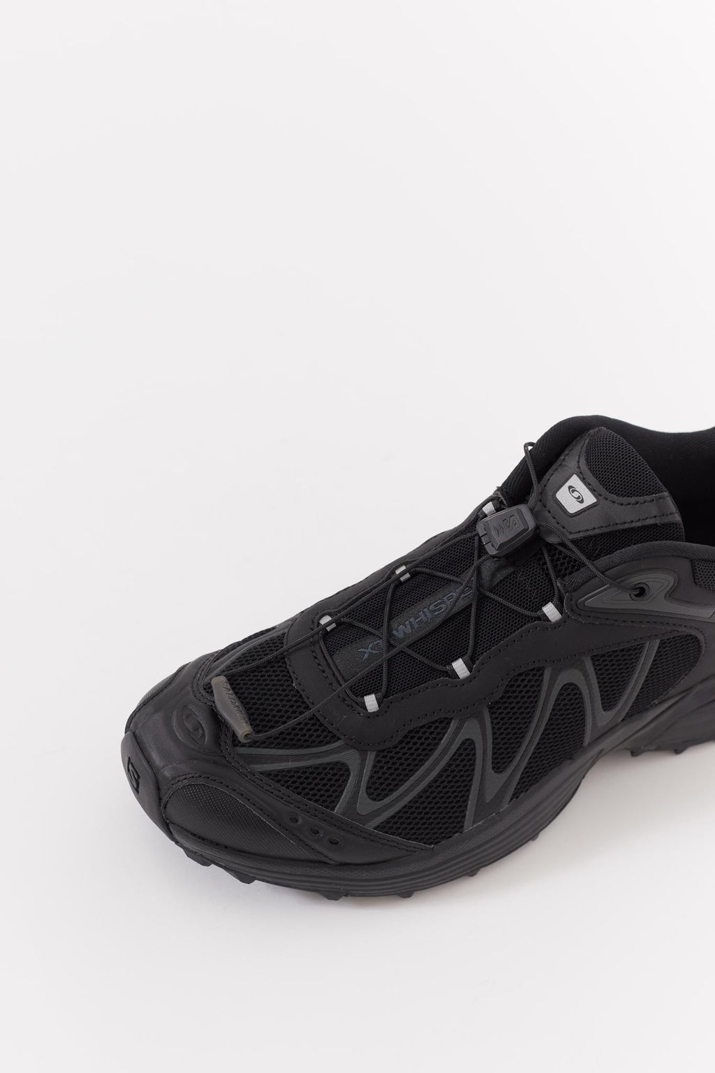 SALOMON BLACK XT WHISPER SNEAKERS