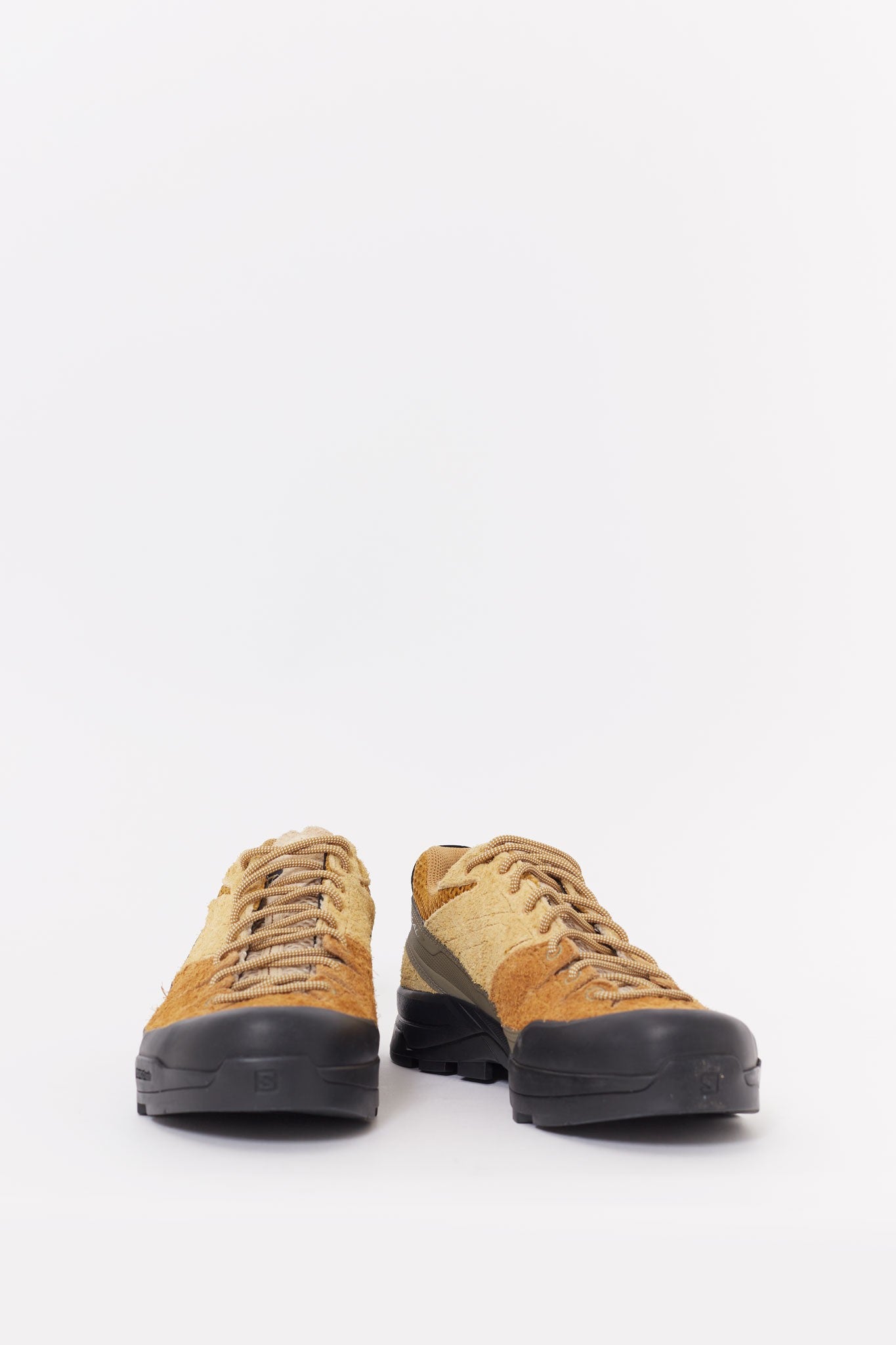 SALOMON BRBROW X ALP SUEDE SNEAKERS
