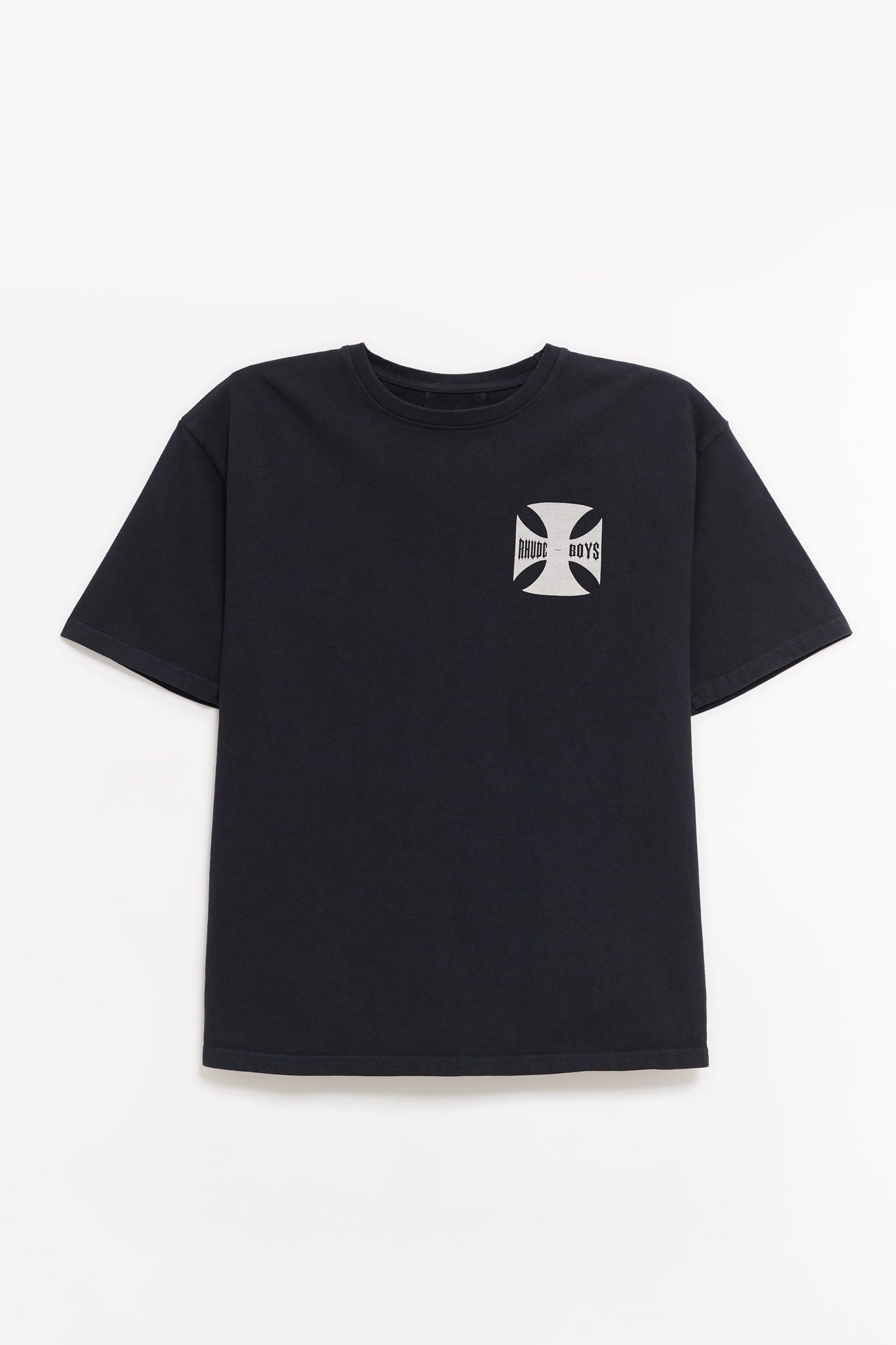 RHUDE VINTAGE BLACK RHUDE BOYS T SHIRT