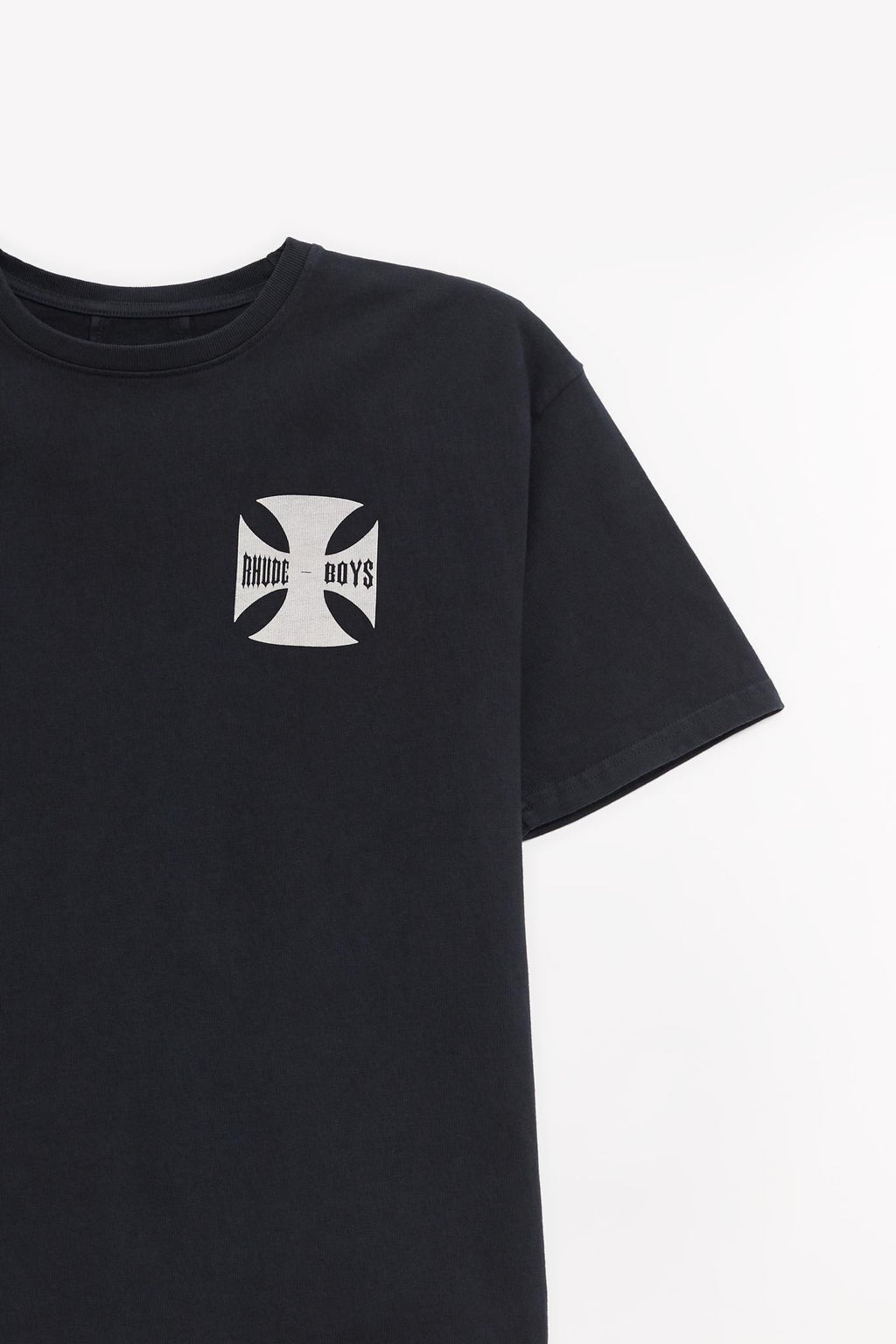 RHUDE VINTAGE BLACK RHUDE BOYS T SHIRT