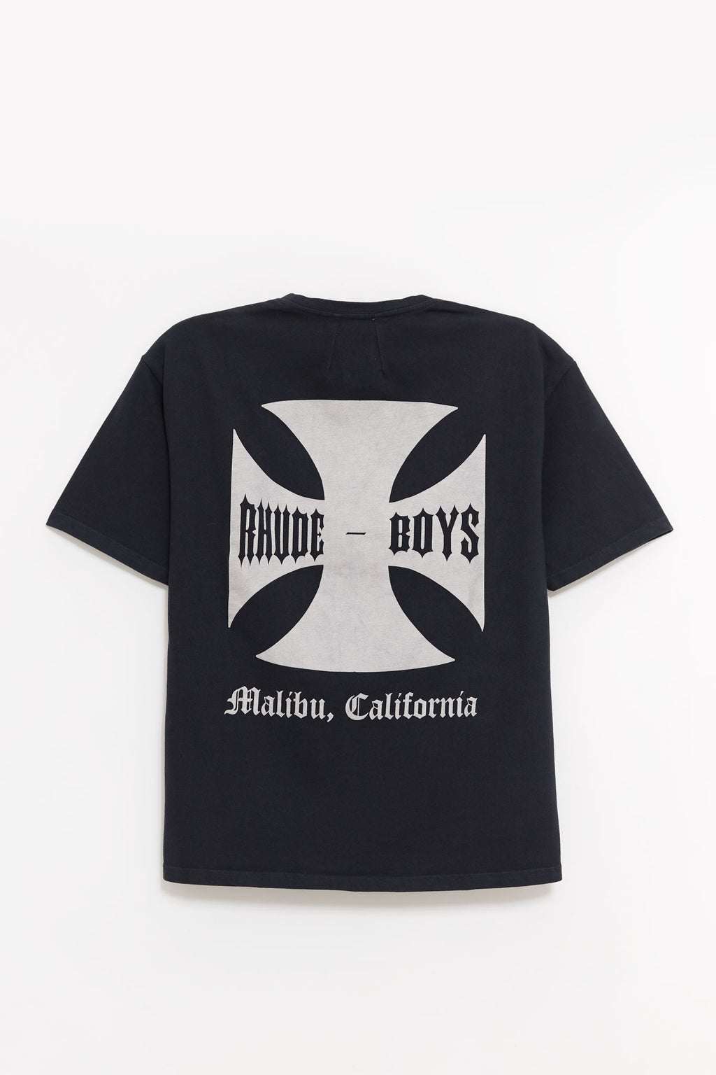 RHUDE VINTAGE BLACK RHUDE BOYS T SHIRT