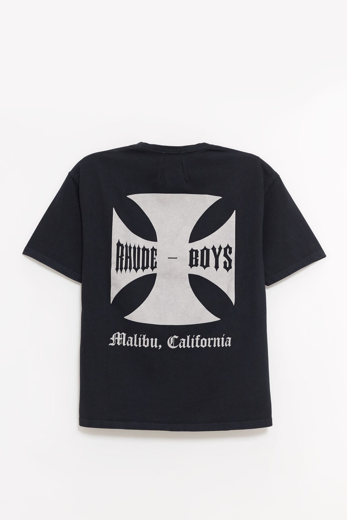 RHUDE VINTAGE BLACK RHUDE BOYS T SHIRT