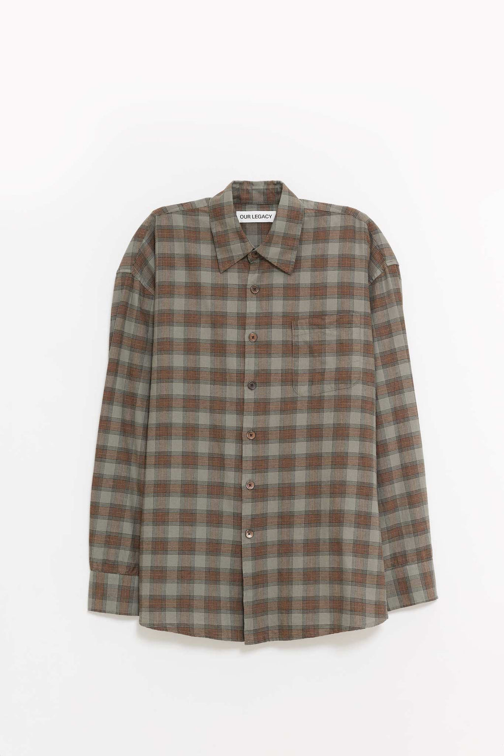 OUR LEGACY IOWA FLANNEL BORROWED SHIRT