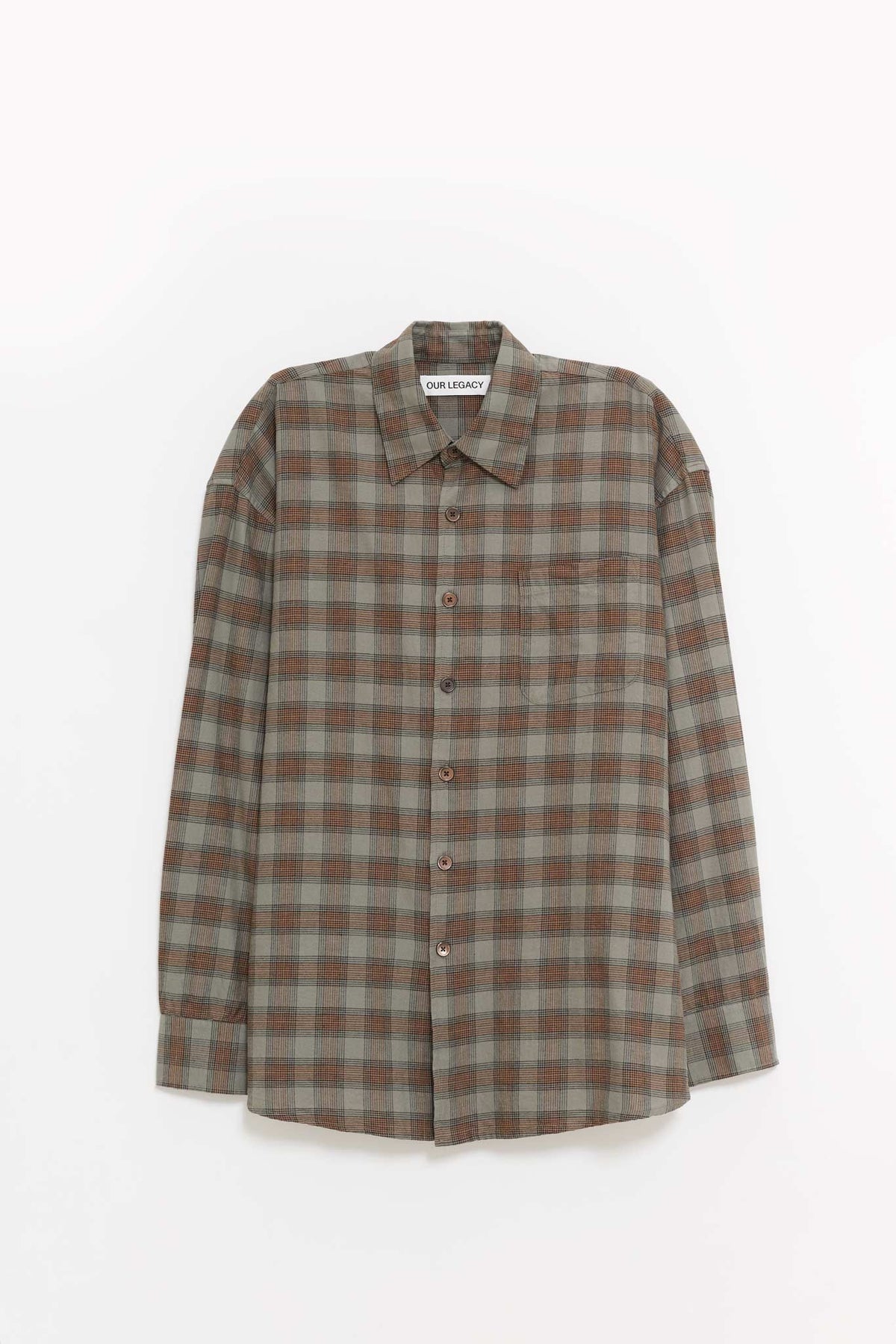 OUR LEGACY IOWA FLANNEL BORROWED SHIRT