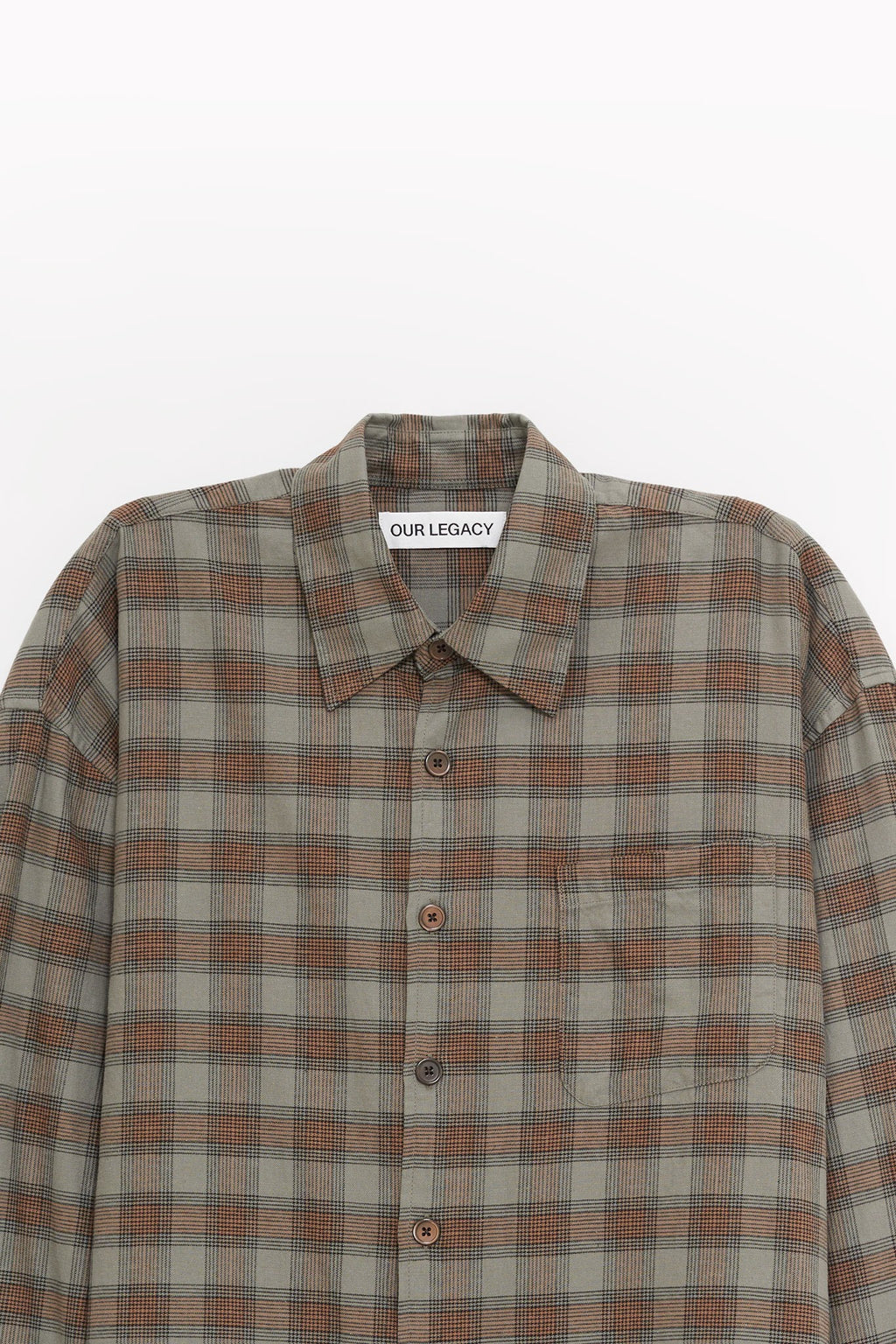 OUR LEGACY IOWA FLANNEL BORROWED SHIRT
