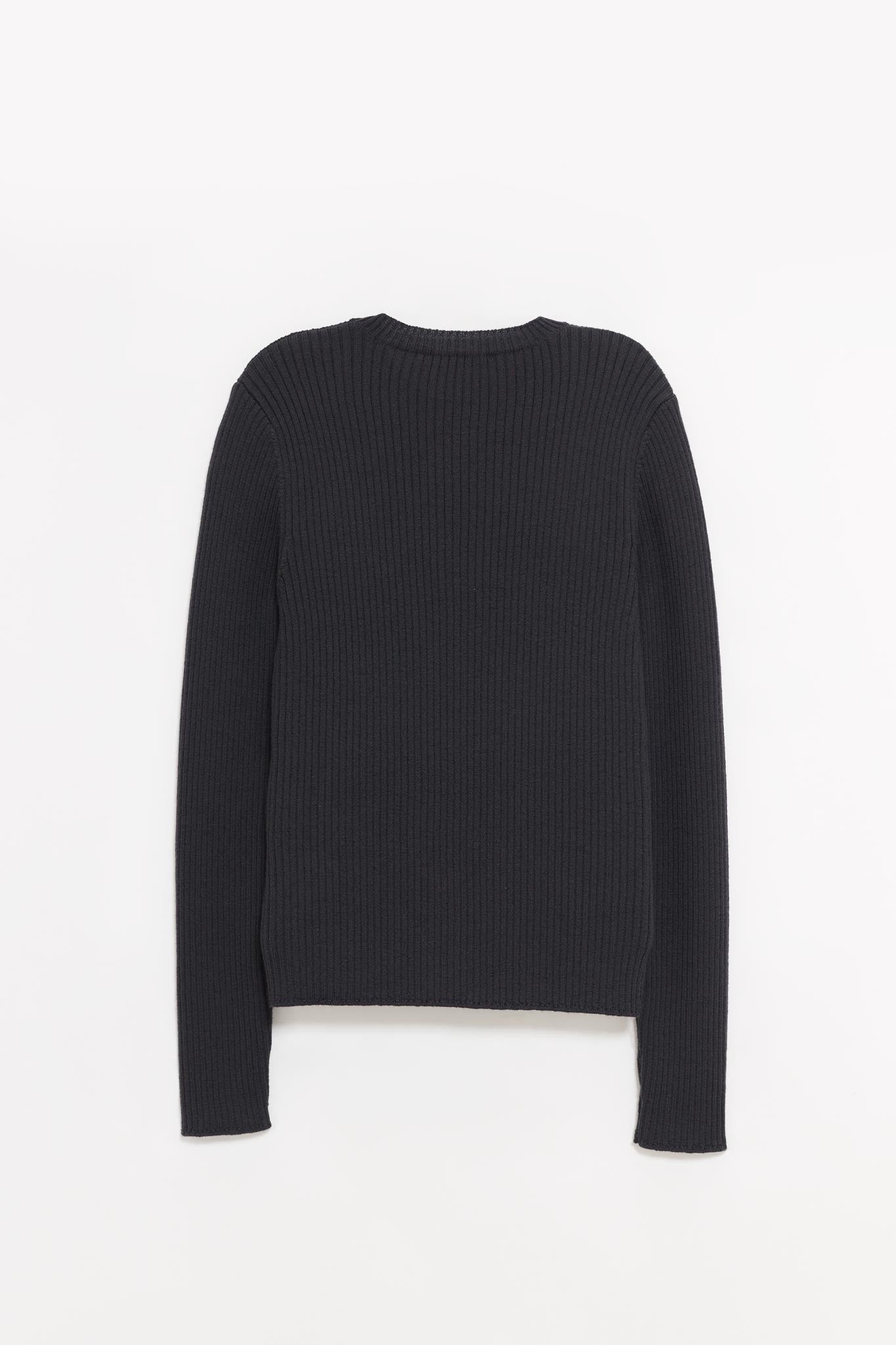 OUR LEGACY OFF BLACK COMPACT ROUNDNECK
