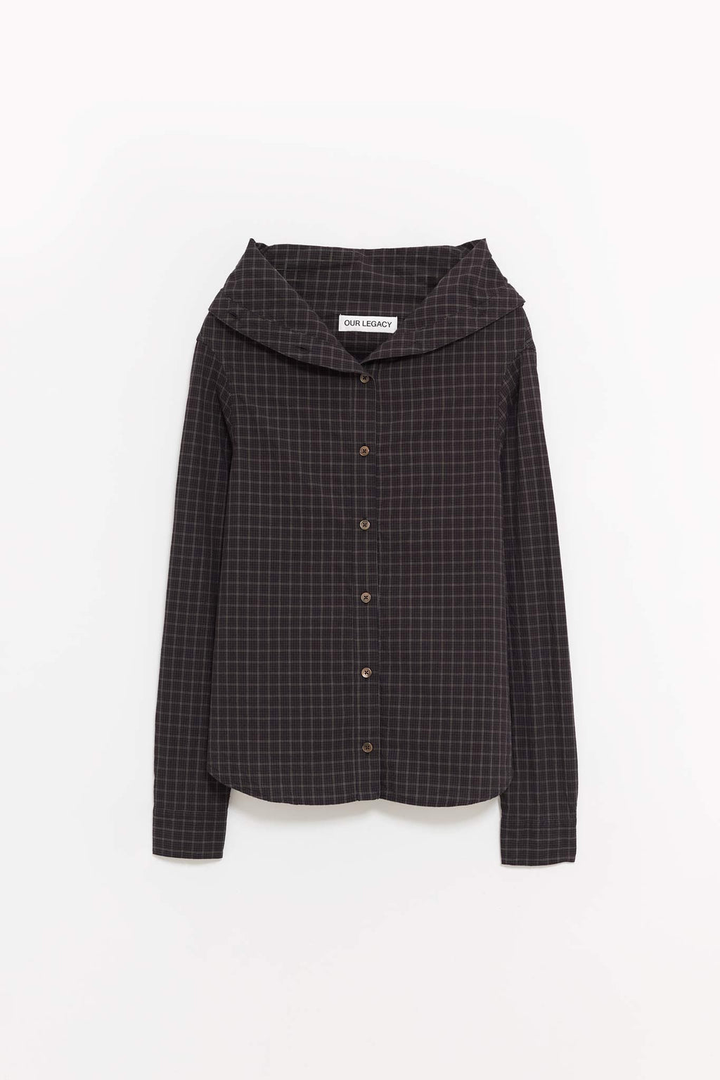 OUR LEGACY BLACK FAUX KAONASHI SHIRT