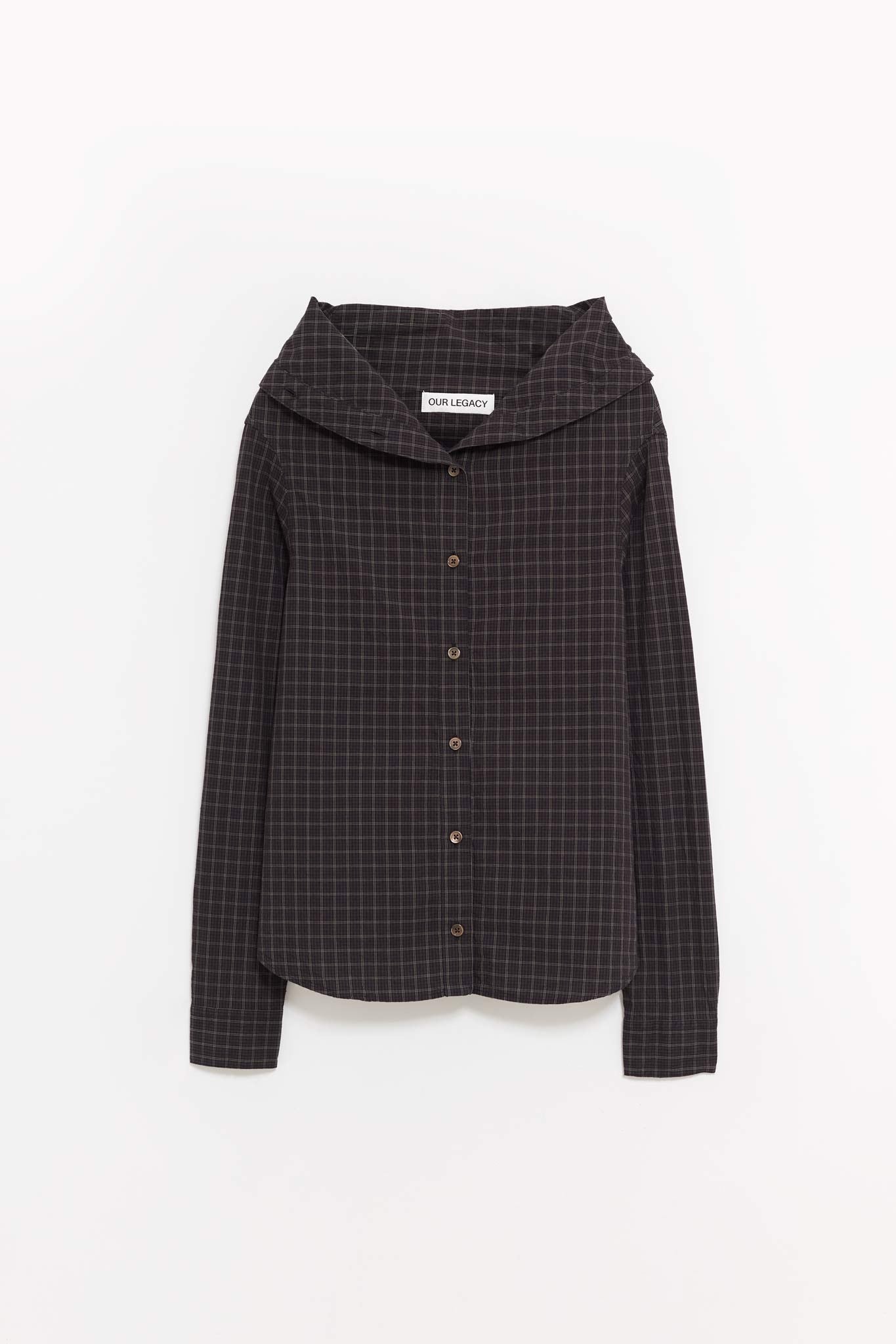 OUR LEGACY BLACK FAUX KAONASHI SHIRT