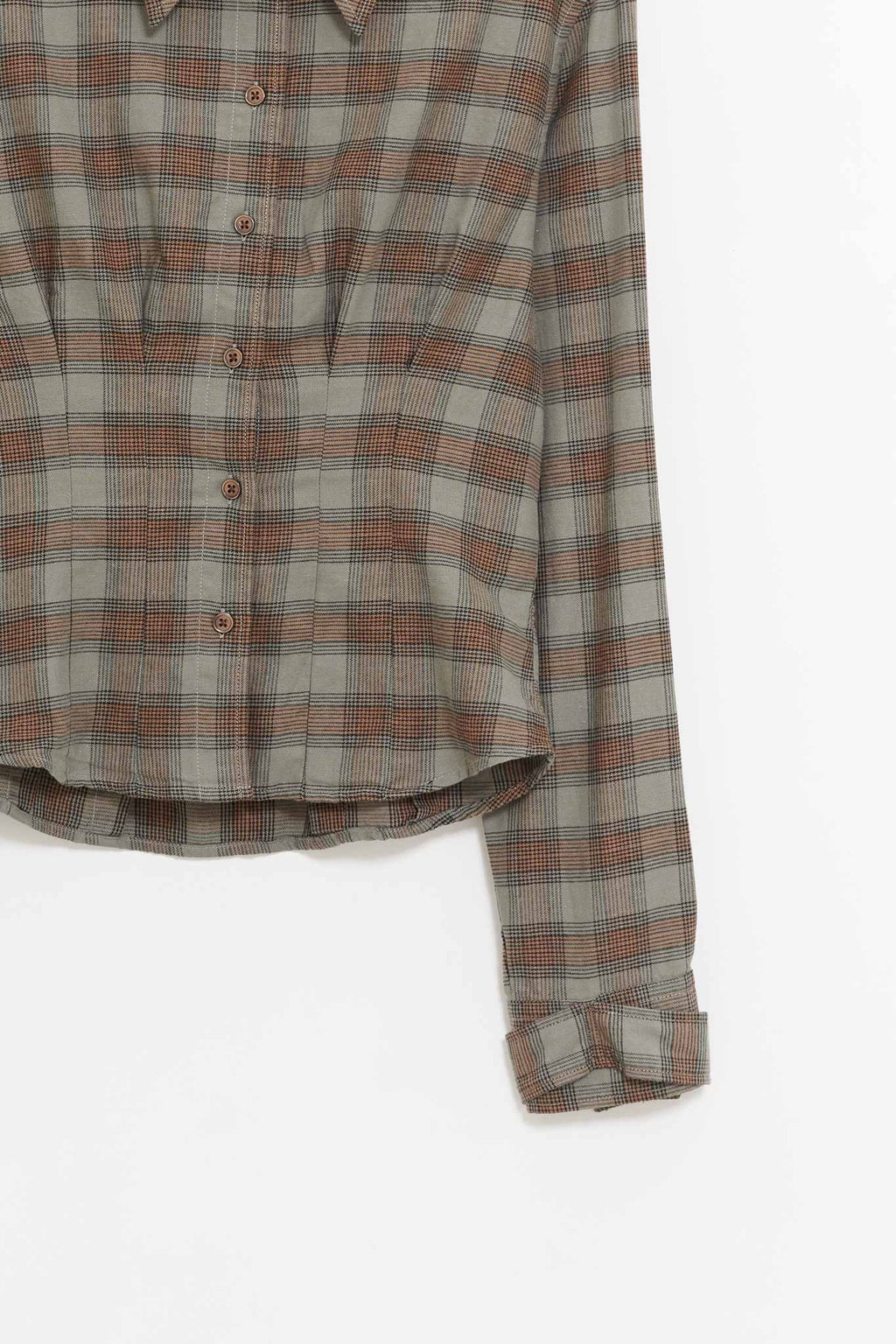 OUR LEGACY IOWA FLANNEL ENVELOP SHIRT