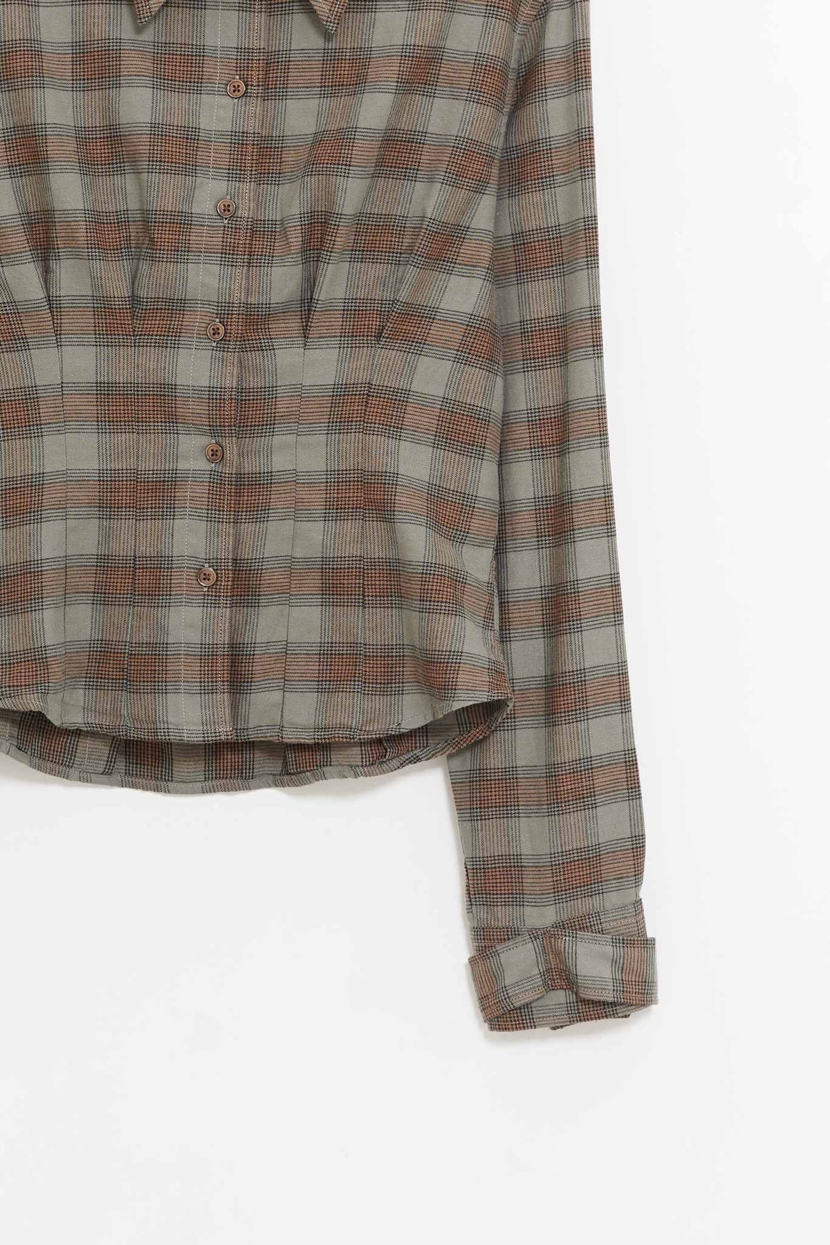 OUR LEGACY IOWA FLANNEL ENVELOP SHIRT