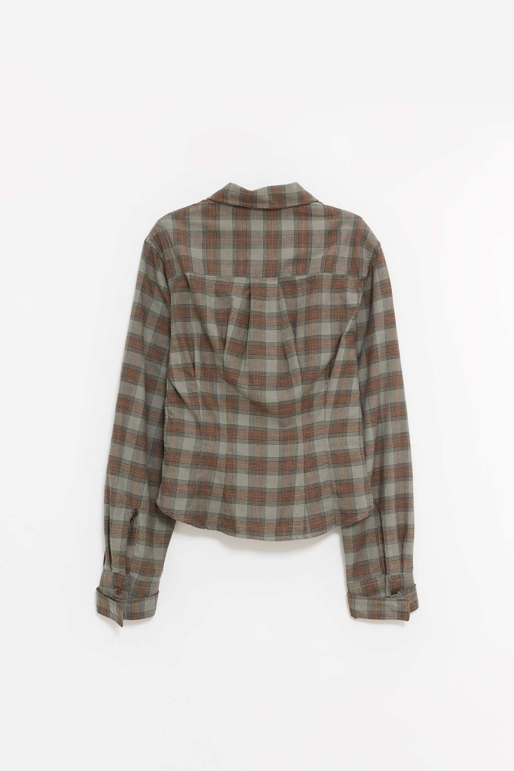 OUR LEGACY IOWA FLANNEL ENVELOP SHIRT