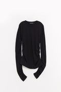 OUR LEGACY INTELLECTUAL BLACK STRAIN SLIM LONGSLEEVE T SHIRT