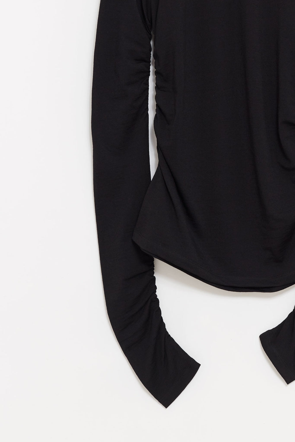 OUR LEGACY INTELLECTUAL BLACK STRAIN SLIM LONGSLEEVE T SHIRT