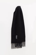 OUR LEGACY BLACK DOUBLE ESTATE SCARF