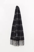 OUR LEGACY BLACK FUZZY ESTATE SCARF