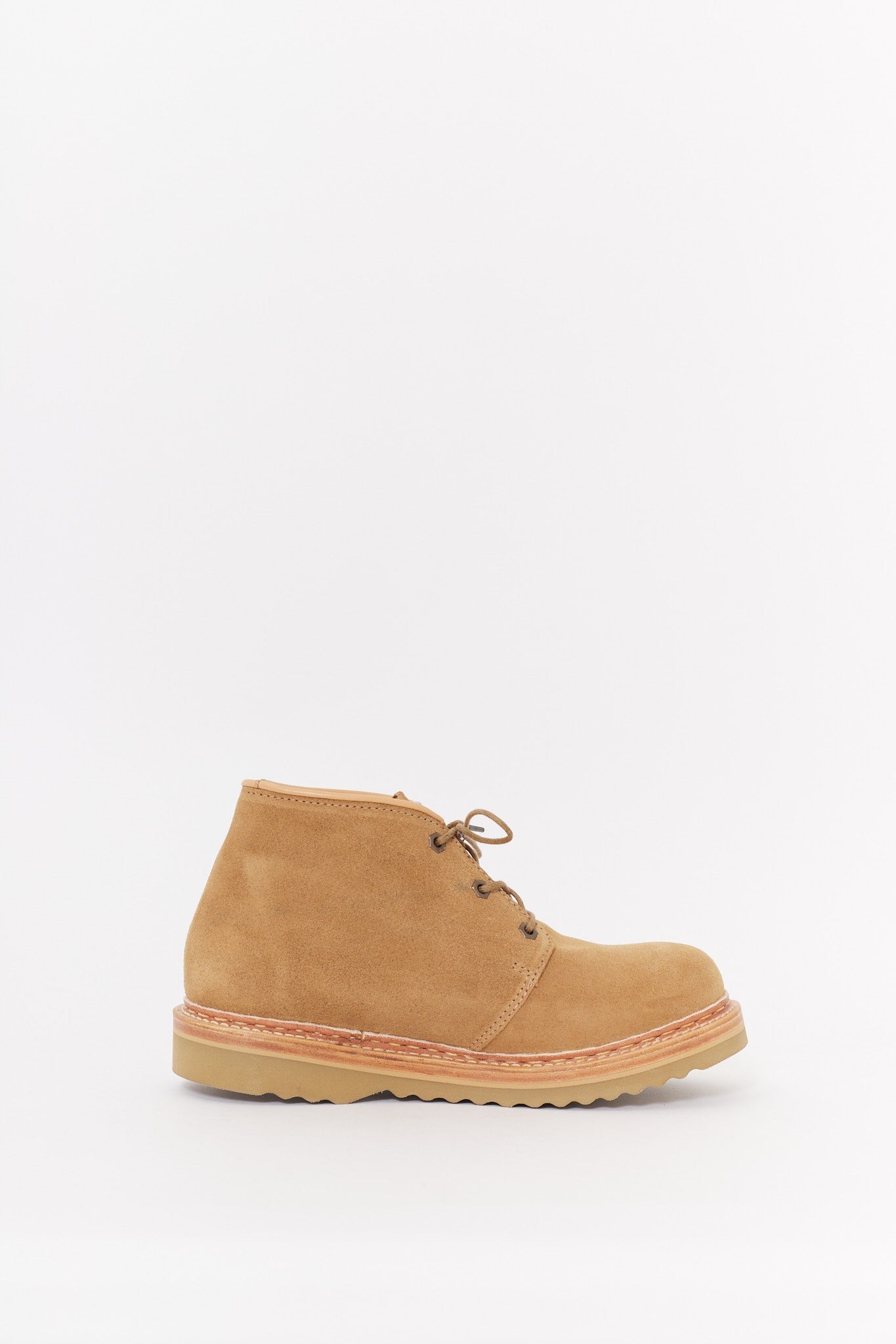 OUR LEGACY MEDALLION VELOUR CHUKKA BOOTS