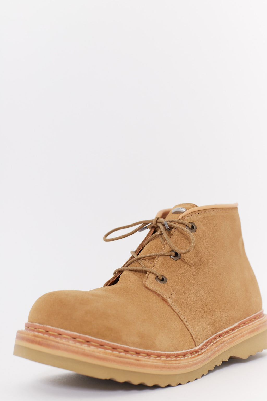 OUR LEGACY MEDALLION VELOUR CHUKKA BOOTS