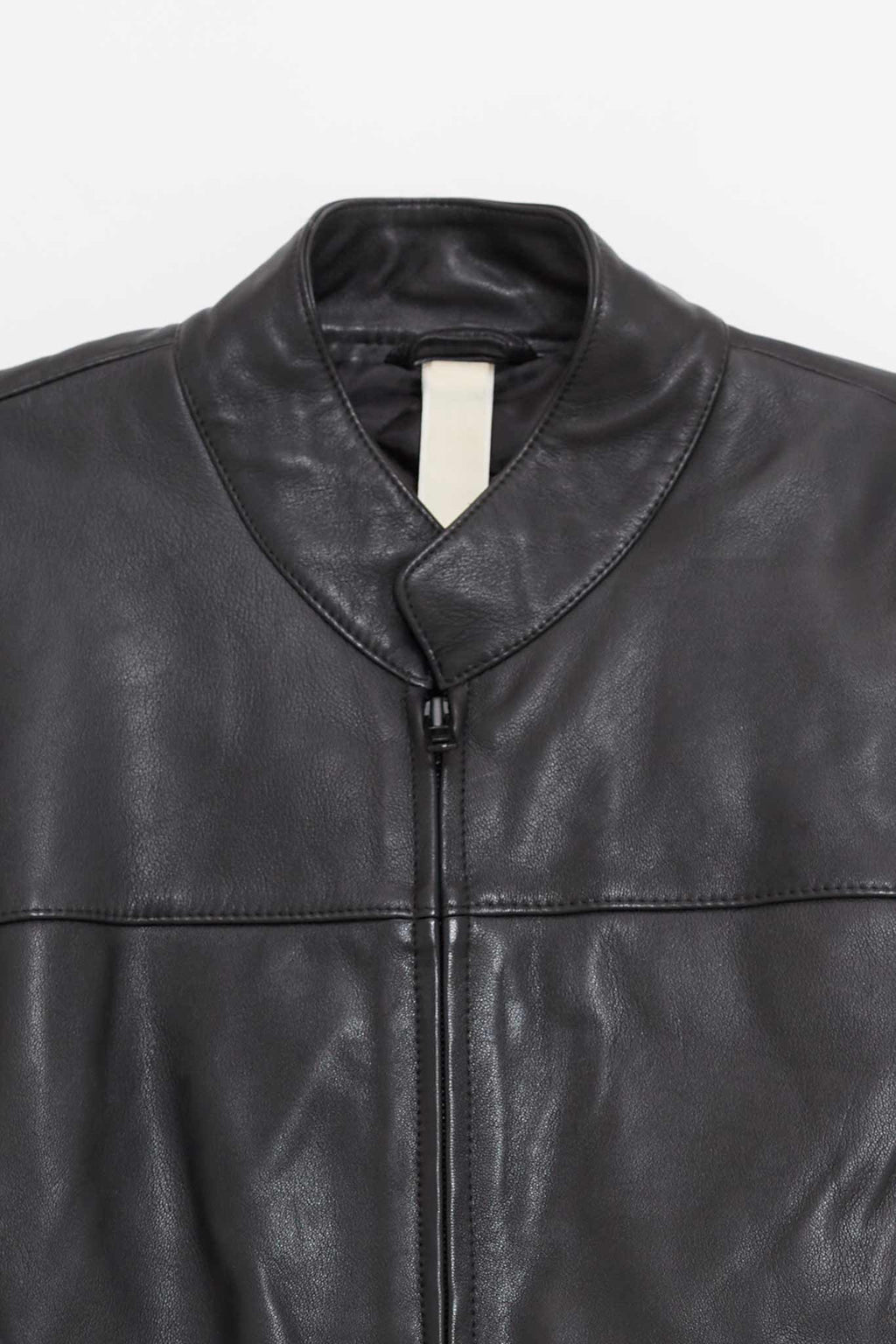 SUNFLOWER BLACK POLO BIKER JACKET