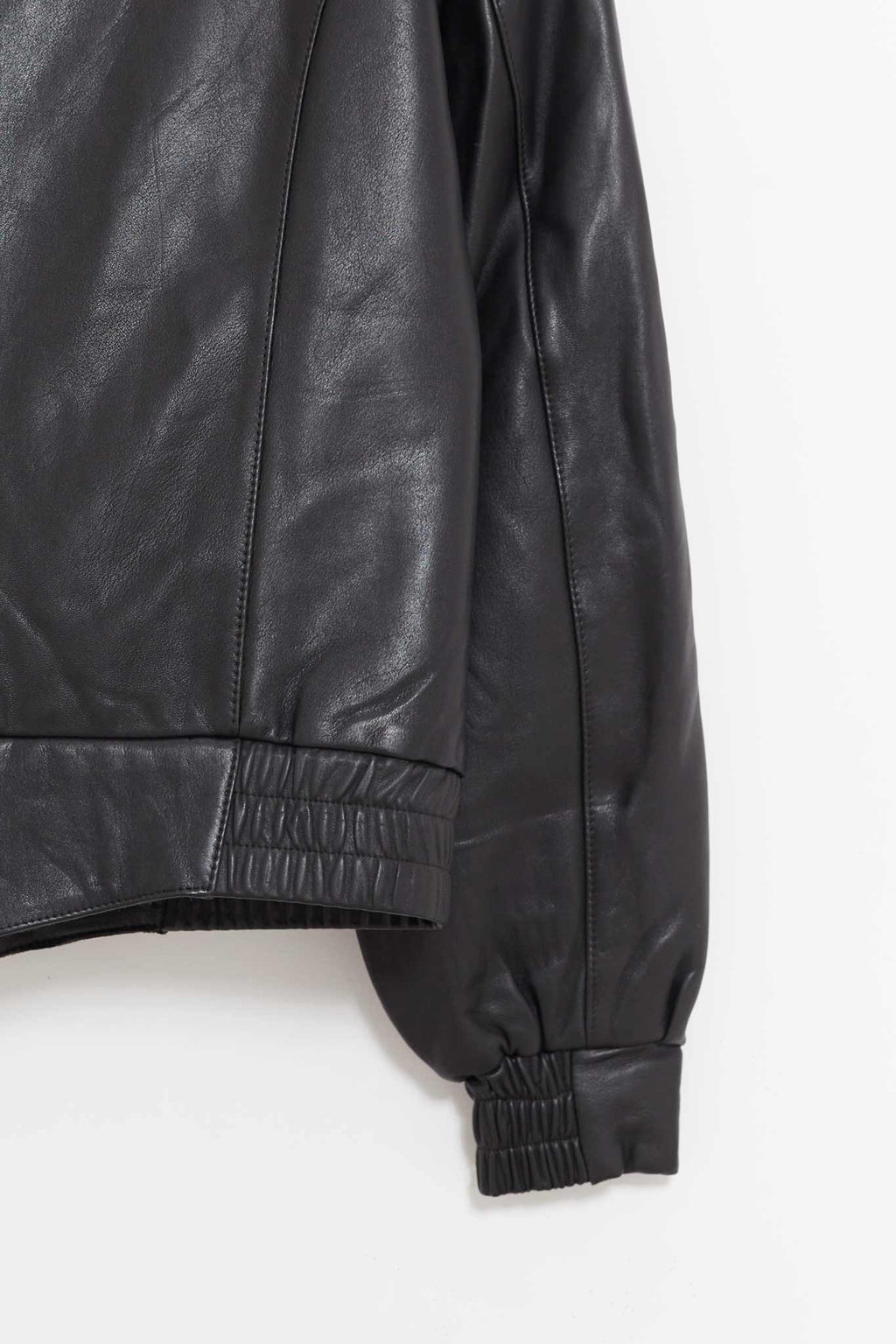 SUNFLOWER BLACK POLO BIKER JACKET