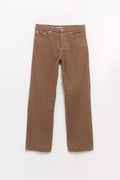 SUNFLOWER TAUPE CORDUROY LOOSE JEANS
