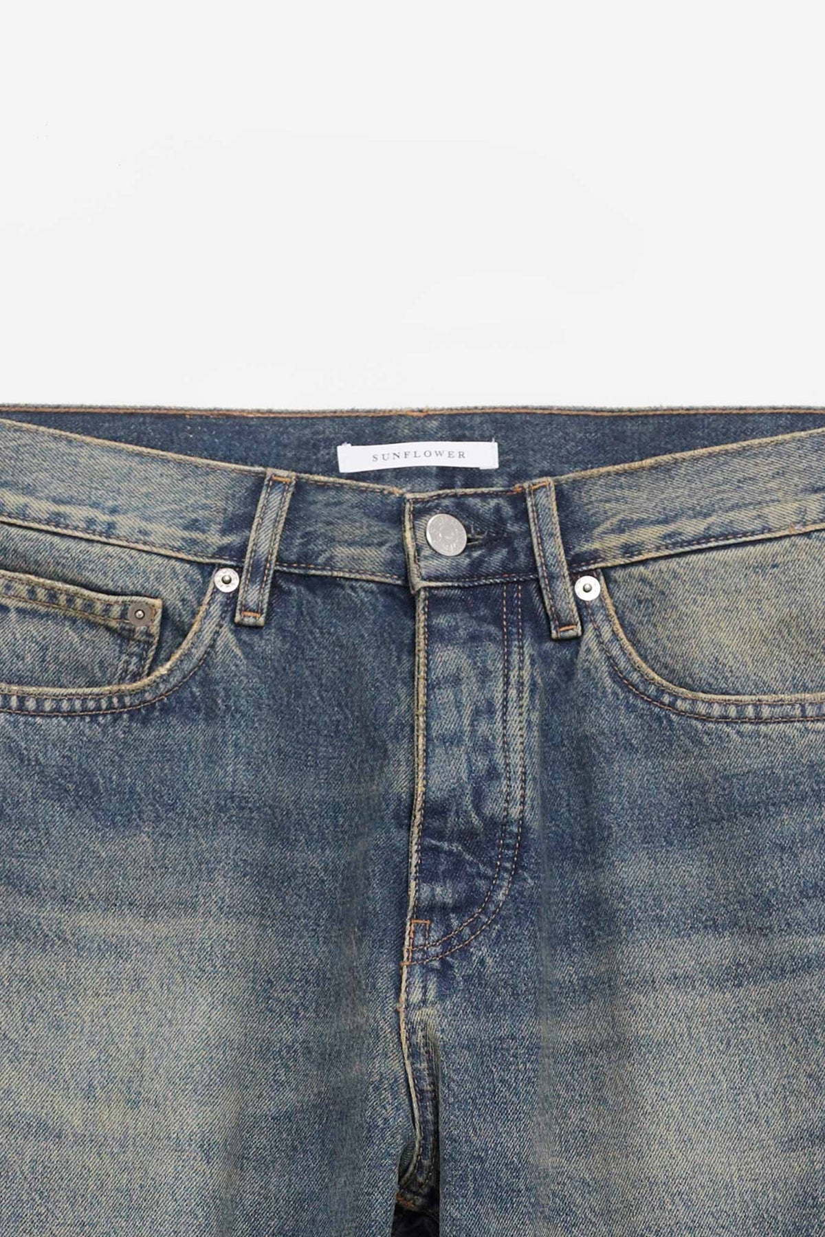 SUNFLOWER DIRTY BLUE LOOSE JEANS