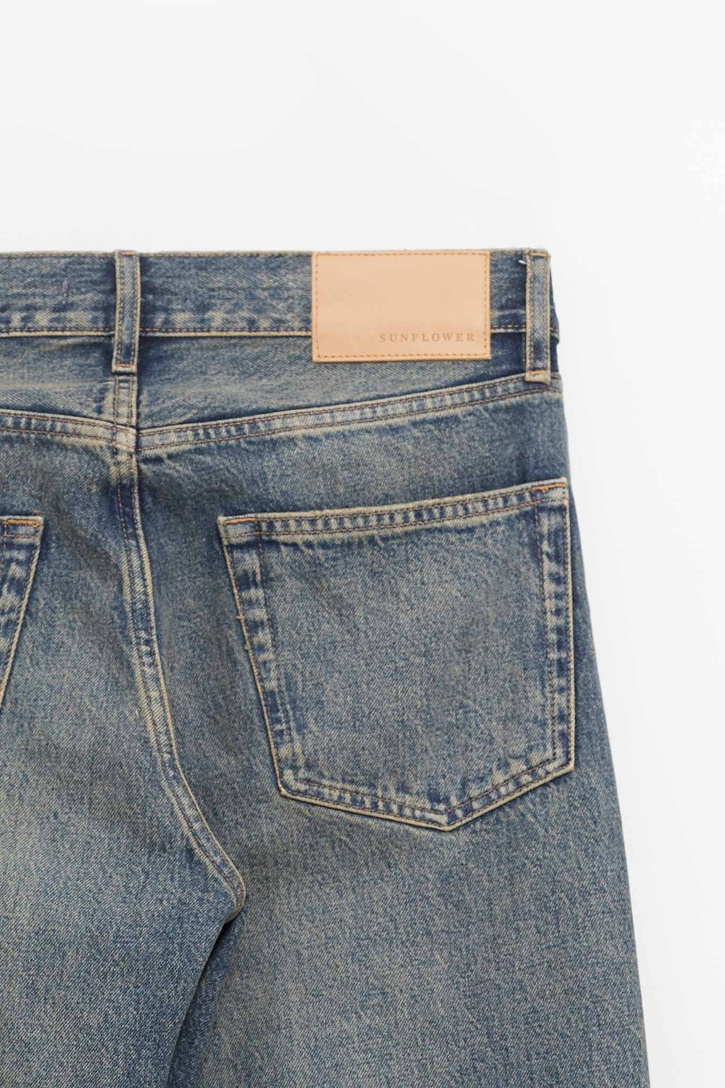 SUNFLOWER DIRTY BLUE LOOSE JEANS
