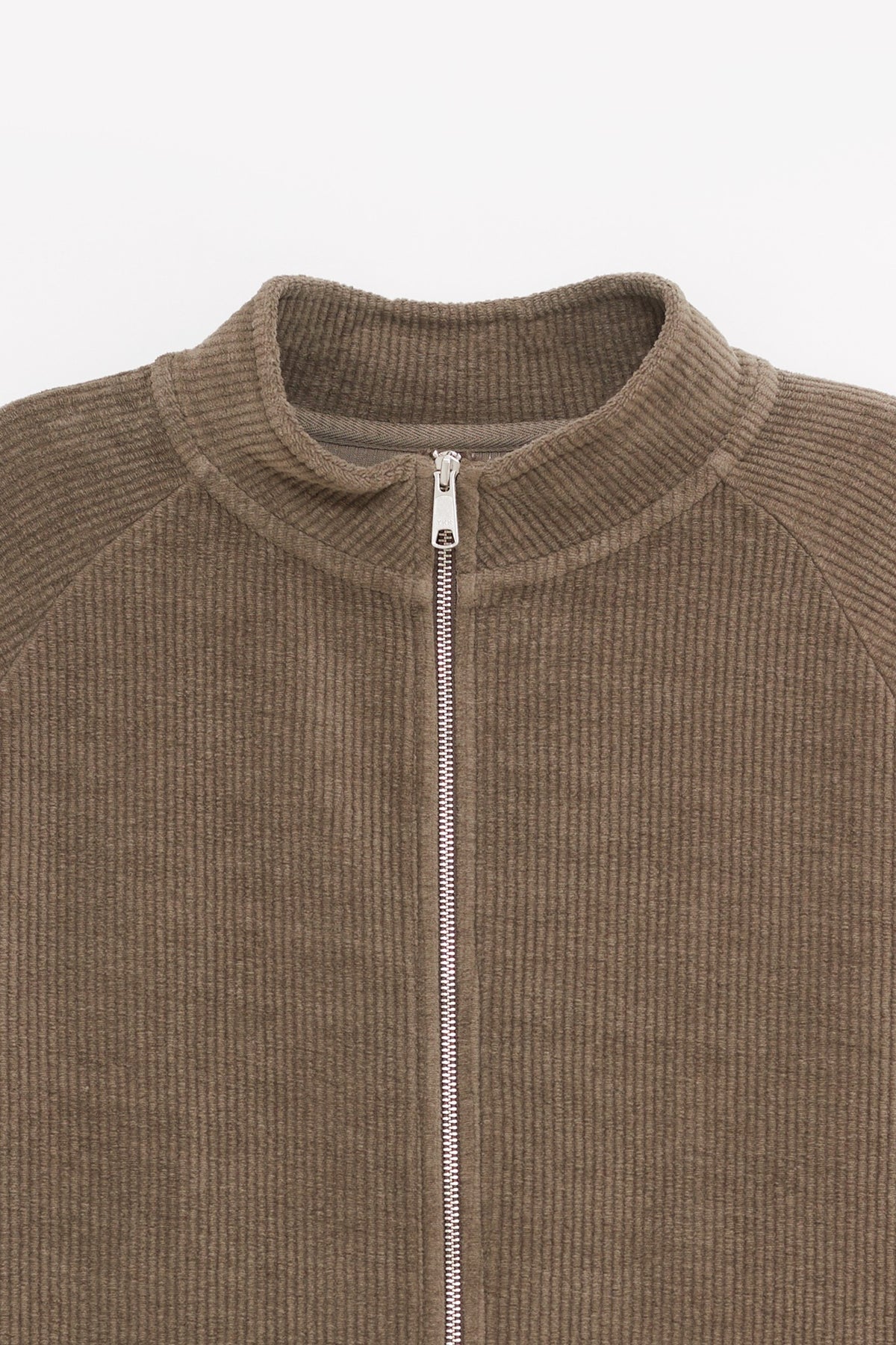 MFPEN FADED TAUPE LEISURE ZIP UP JACKET