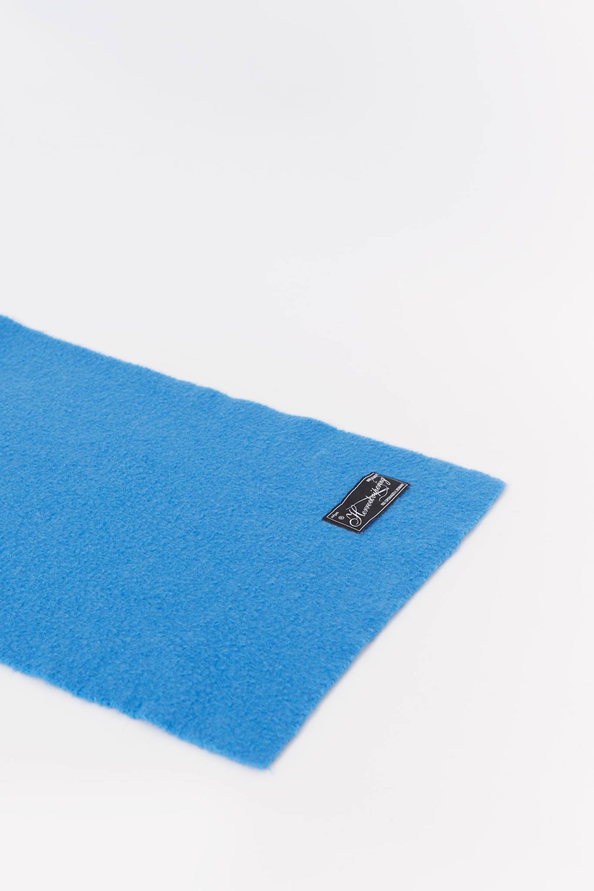 MFPEN BRIGHT BLUE WOOL SCARF