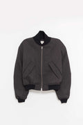 MFPEN BROWN MELANGE STRIPE BLOUSON JACKET