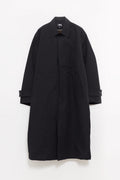 STUSSY BLACK ALL SEASON TRENCH COAT