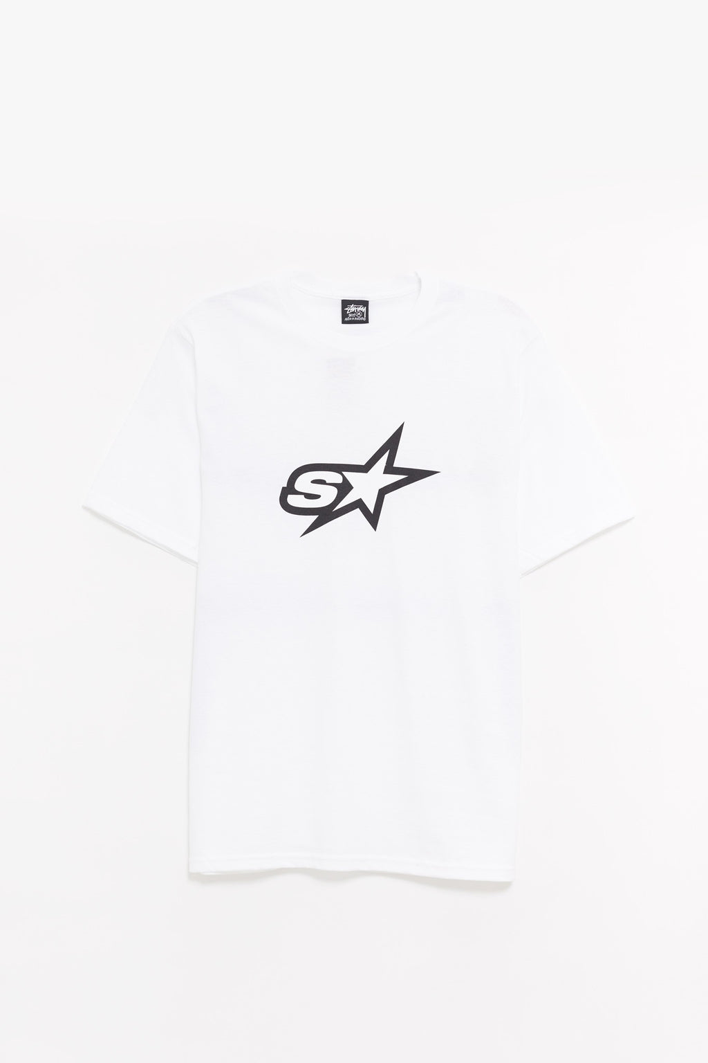 STUSSY WHITE SPEEDWAY T SHIRT