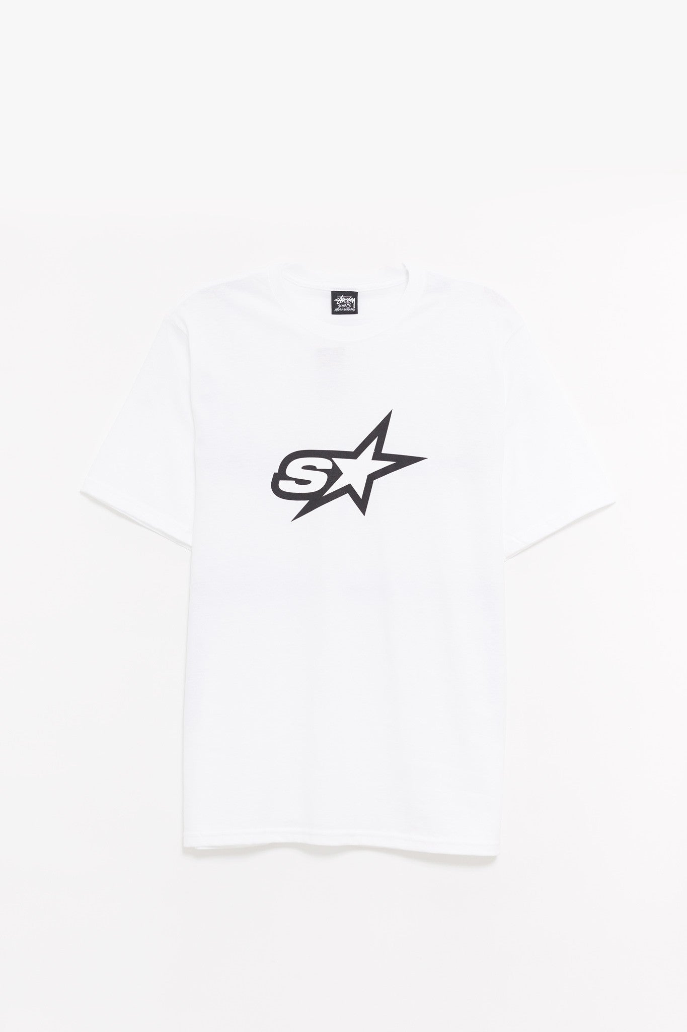 STUSSY WHITE SPEEDWAY T SHIRT